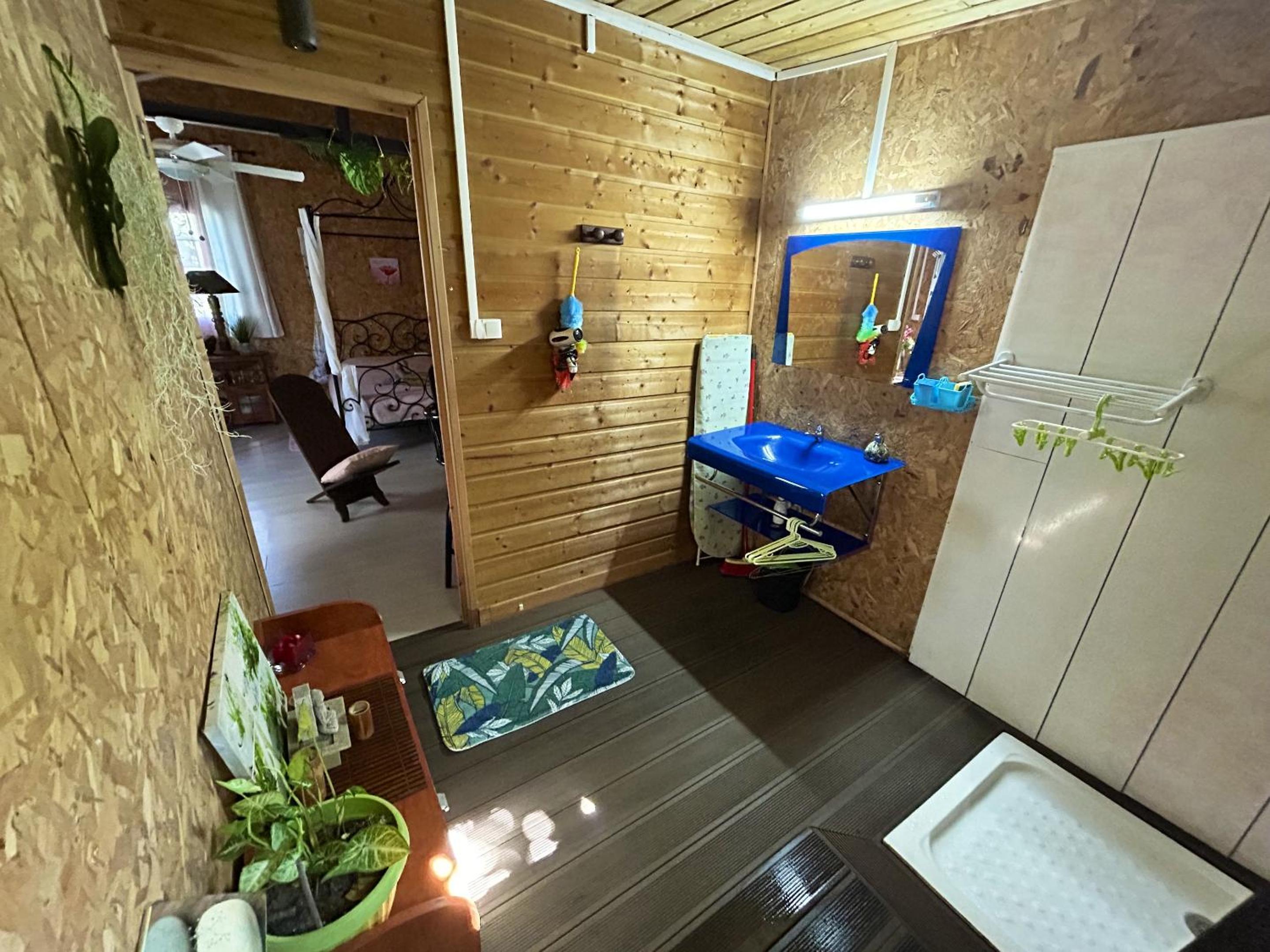Chalet pittoresque à Le Tampon, vue mont.