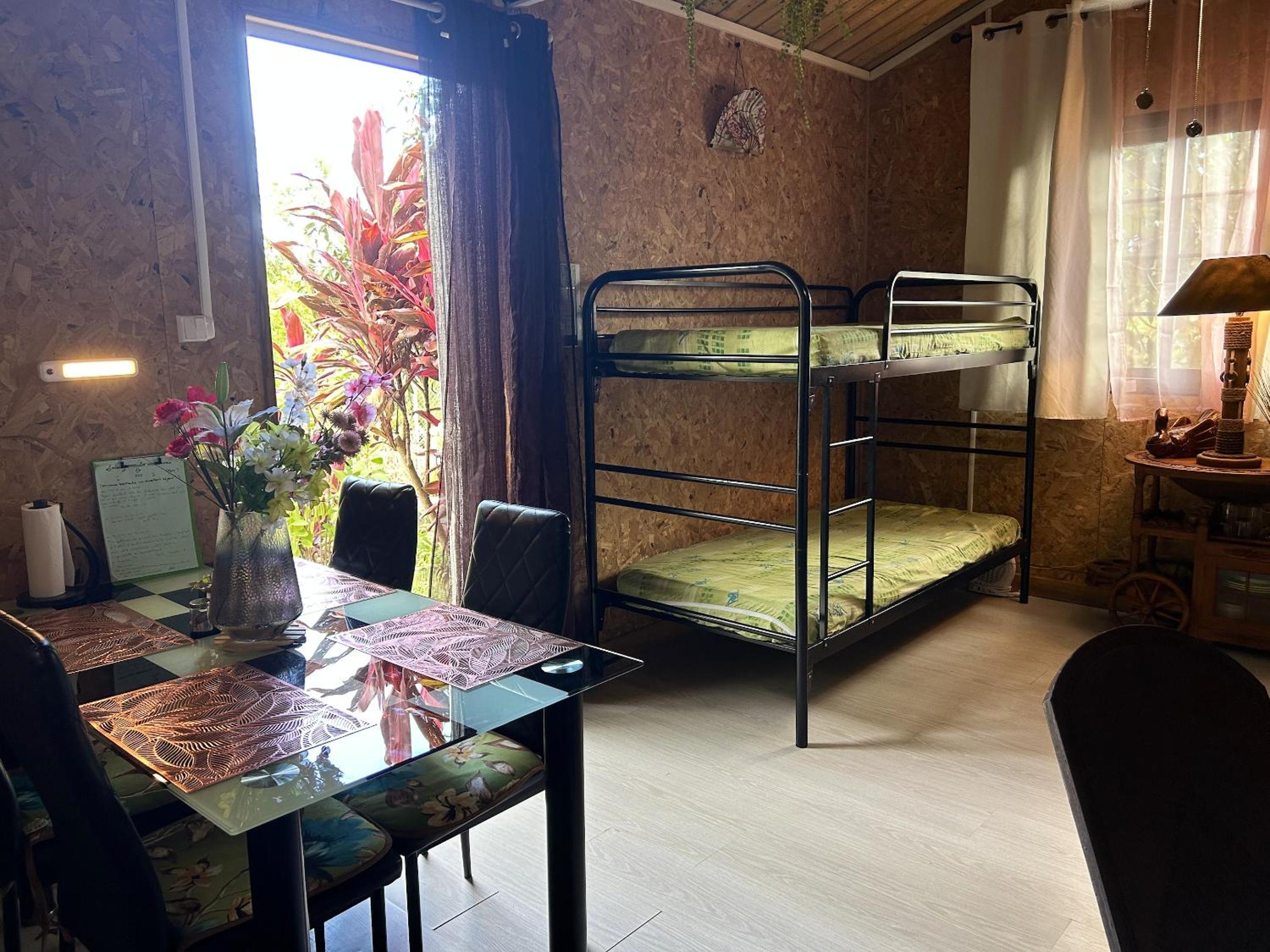 Chalet pittoresque à Le Tampon, vue mont.