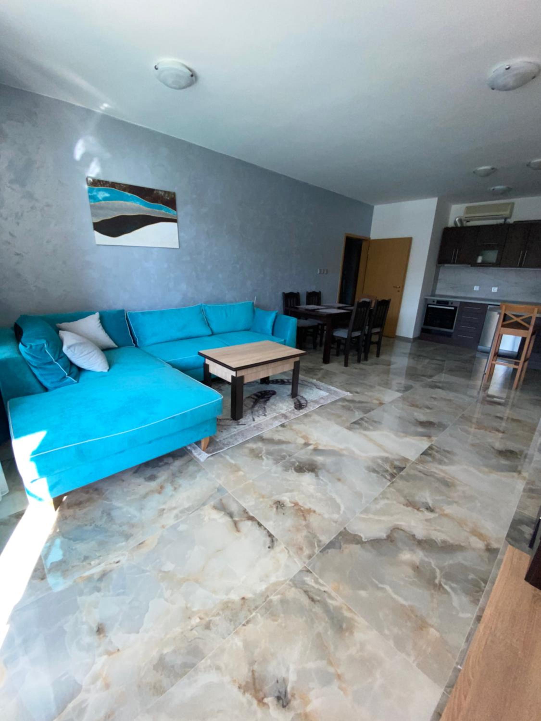 Luxury First Line apartment with pool and sea view in complex Oazis