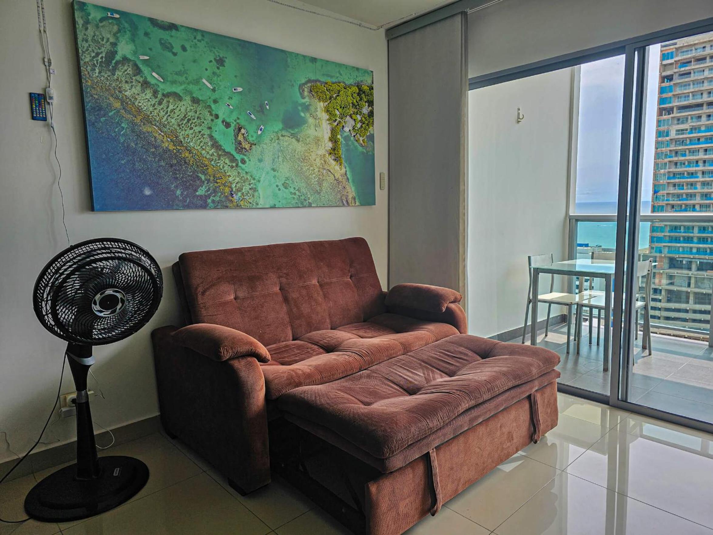Great apartment in Bocagrande with sunset & beach view