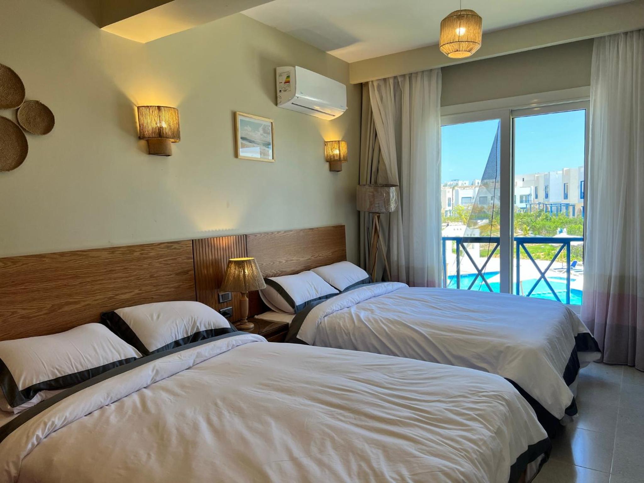Premium Twin house with Private Garden Mountain View North Coast Sahel