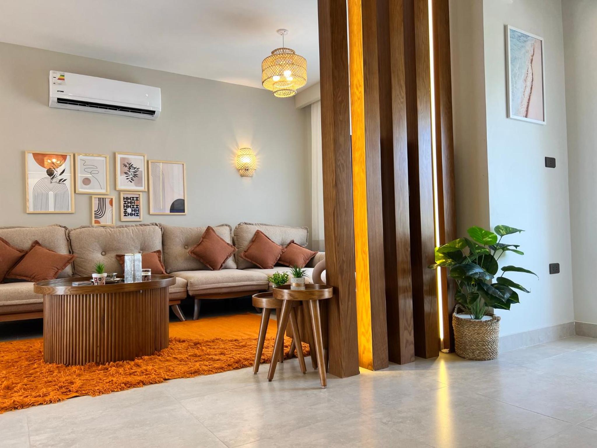 Premium Twin house with Private Garden Mountain View North Coast Sahel