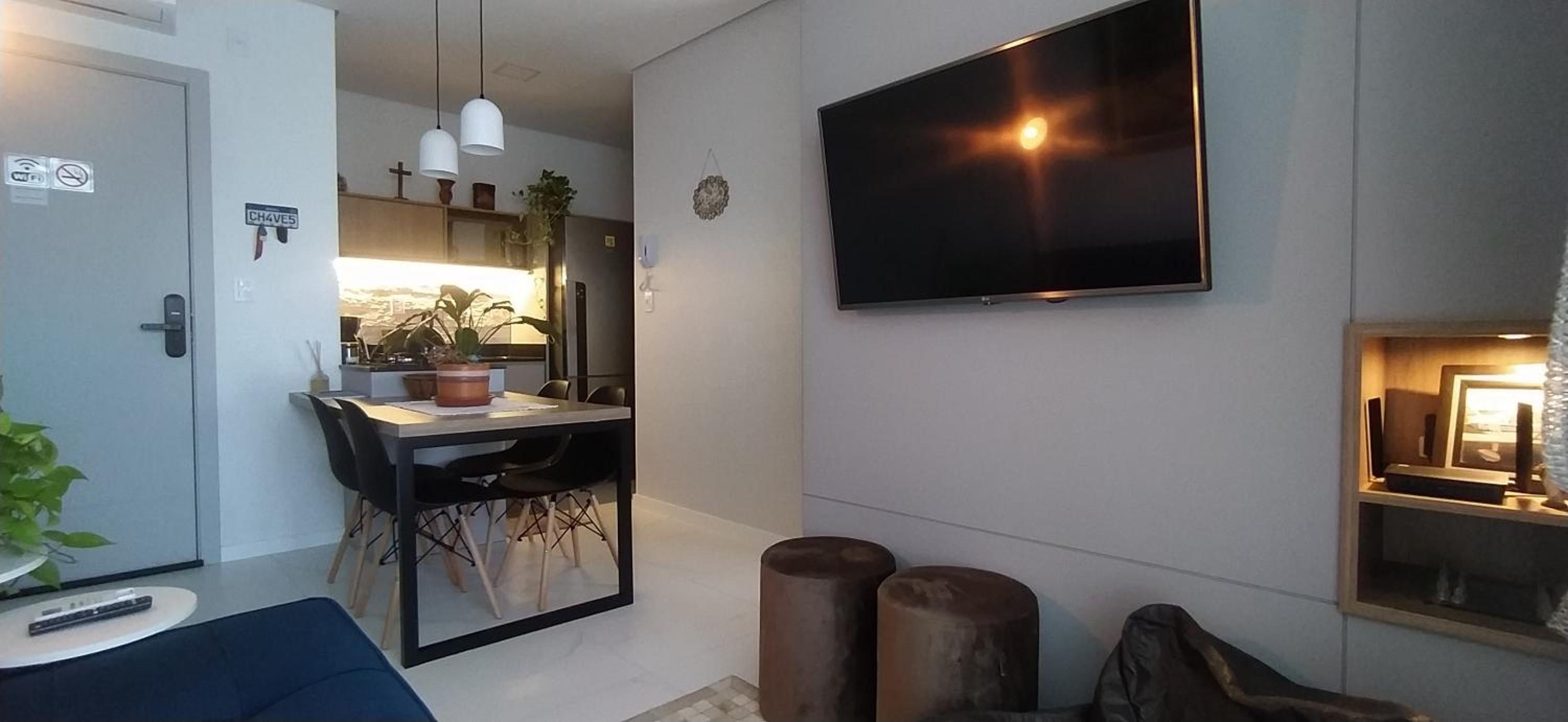 Incrível Apartamento loft a 800 metros da Vila Germânica da Ocktoberfest