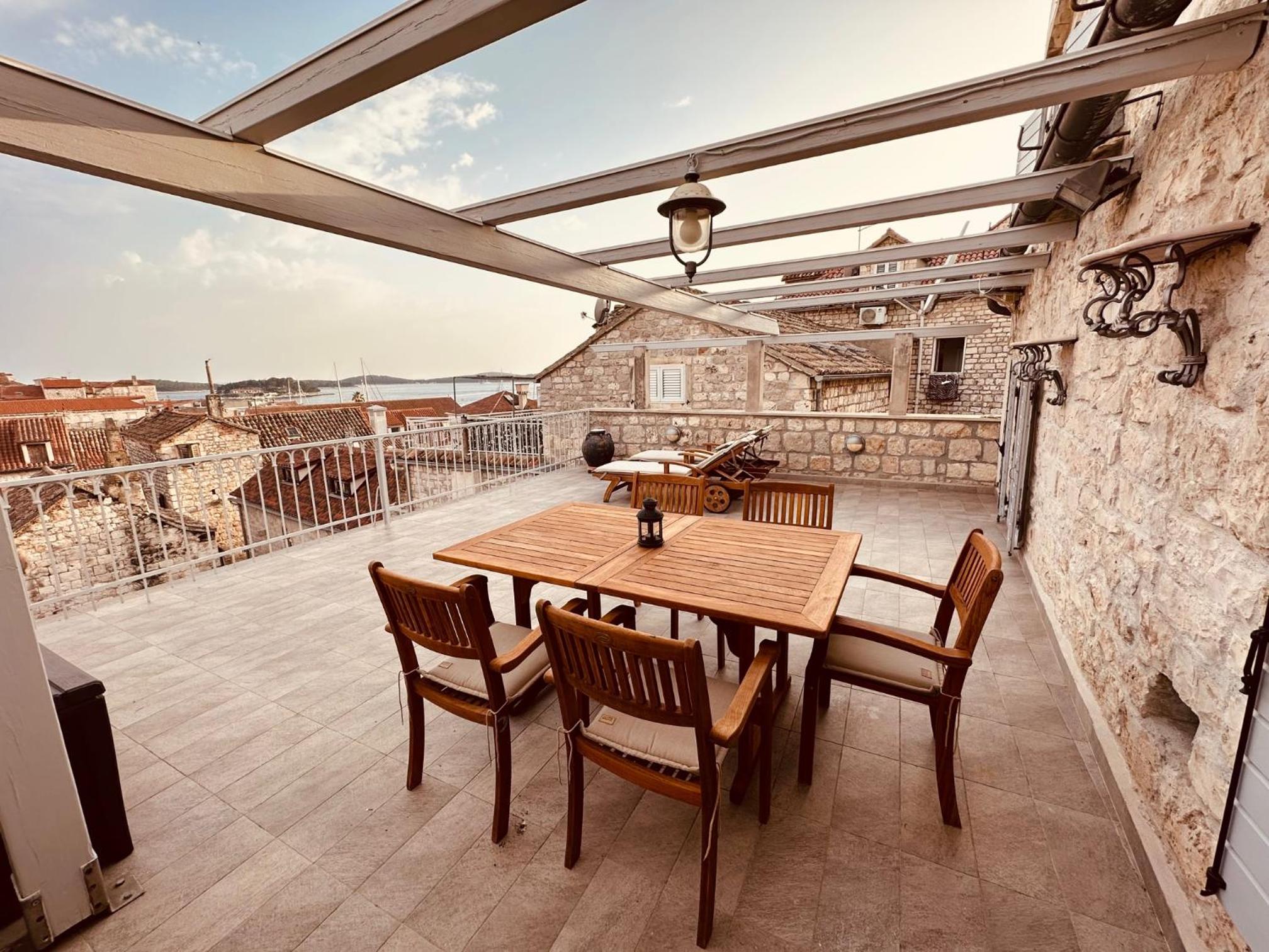 Fortezza - Hvar Old Town Apartment view 2