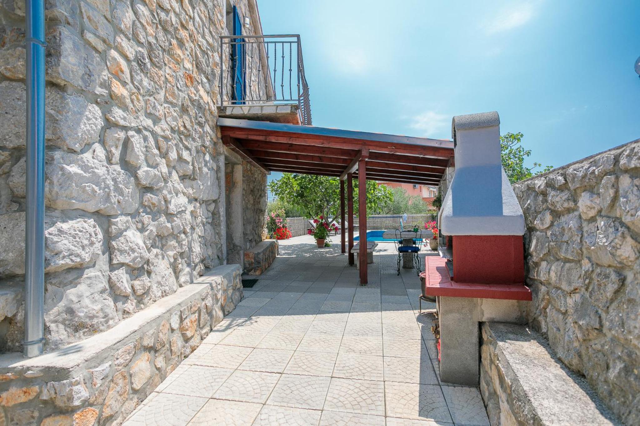 Villa Galovic en Brzac — balance & terrace