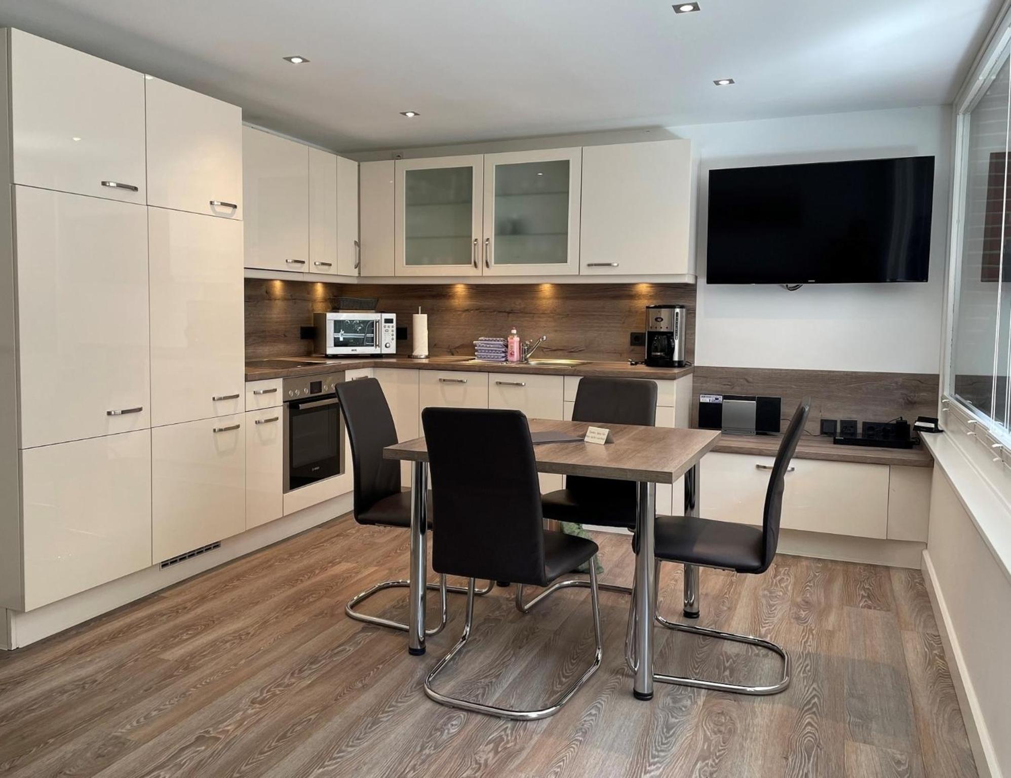 Ferienwohnung Dünenblick en Süderende — kitchen