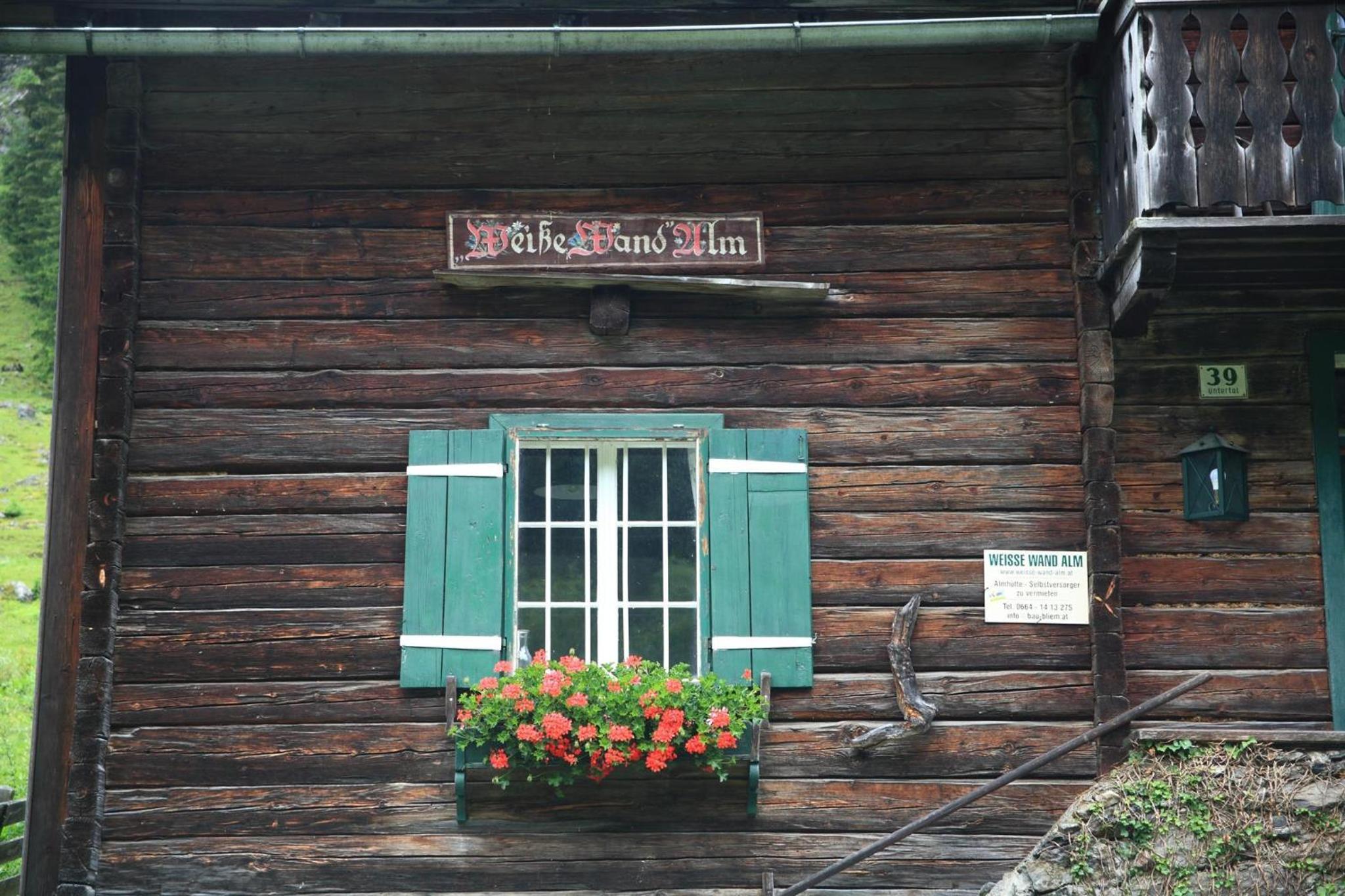Die weisse Wand Almen