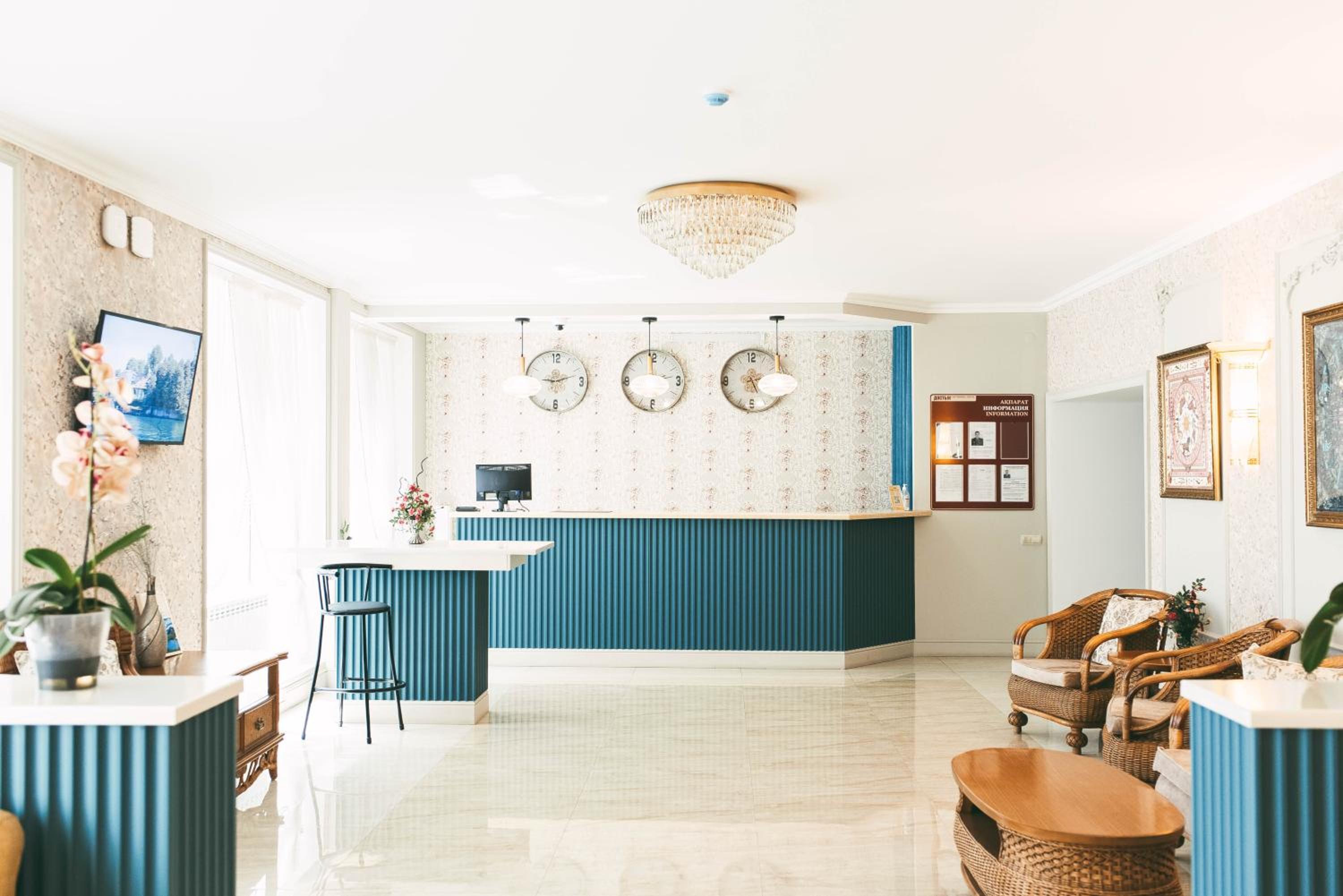 hotel reception