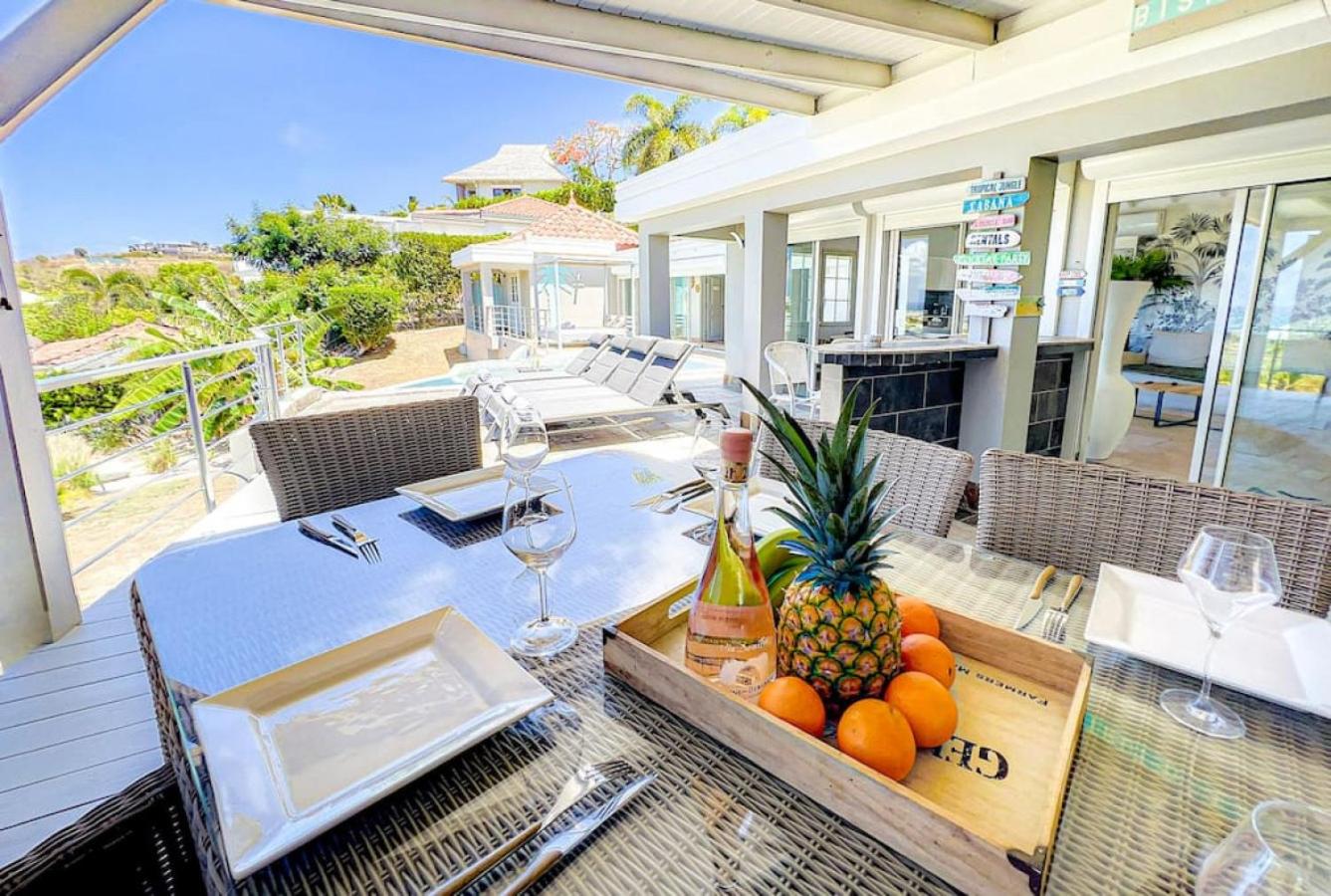 Villa Caraibe Sea 5 min walk to Orient Bay beach view 4