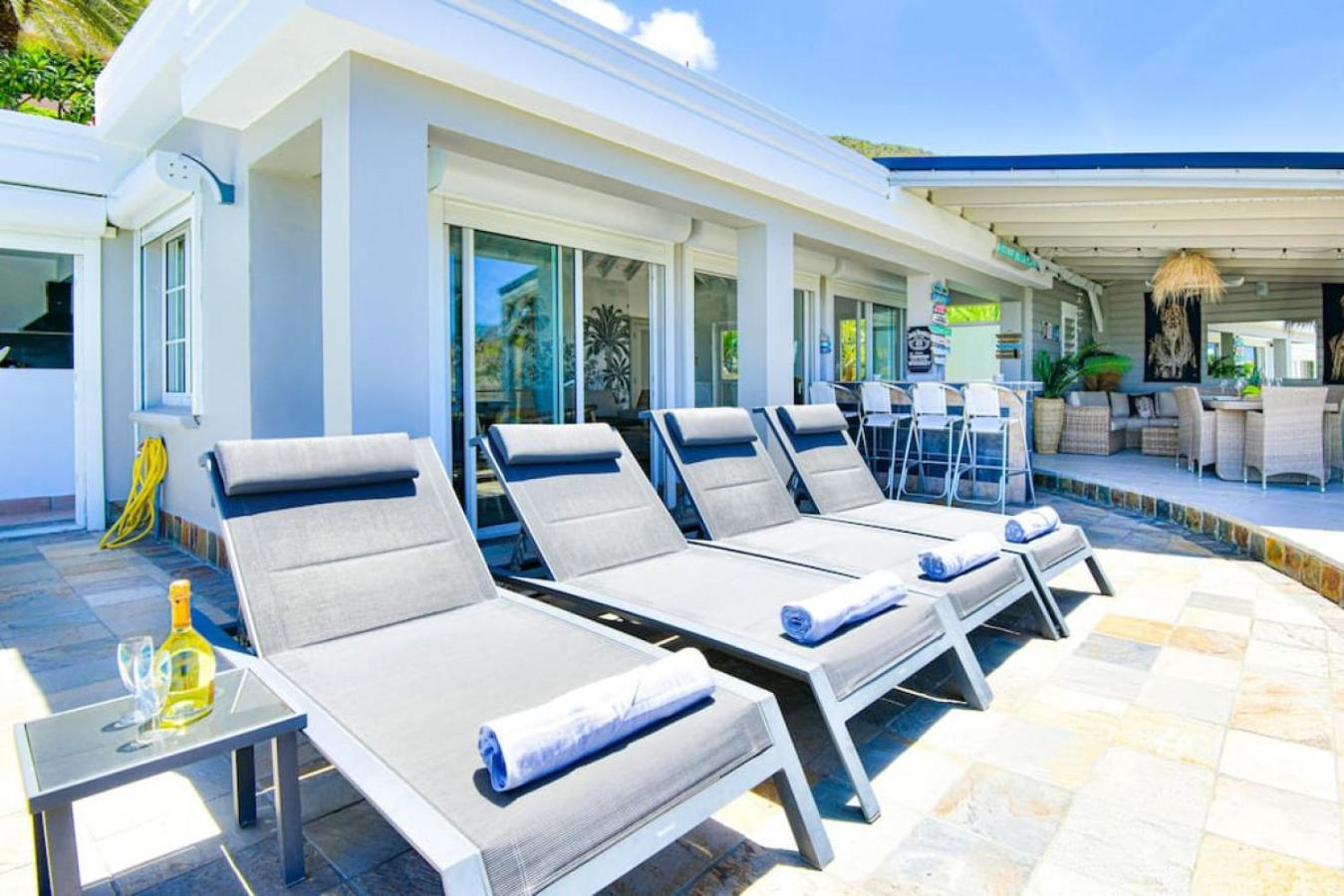 Villa Caraibe Sea 5 min walk to Orient Bay beach view 5