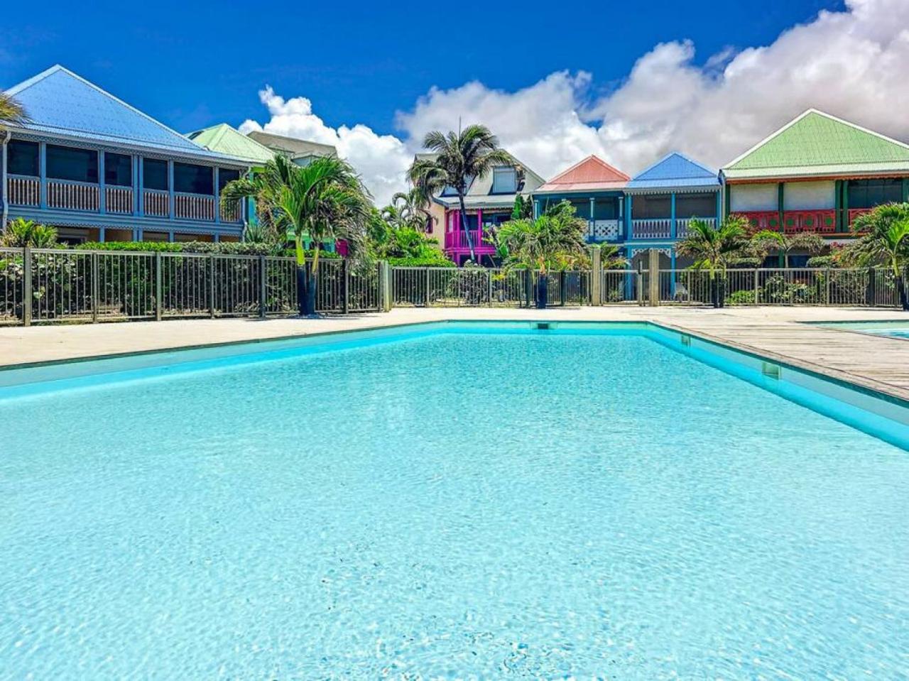 Maison Caraibes beach front on Orient Bay with 2 big pools view 5