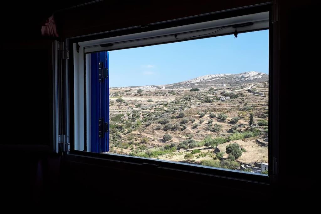 Katerina's traditional house in lefkes village view 2