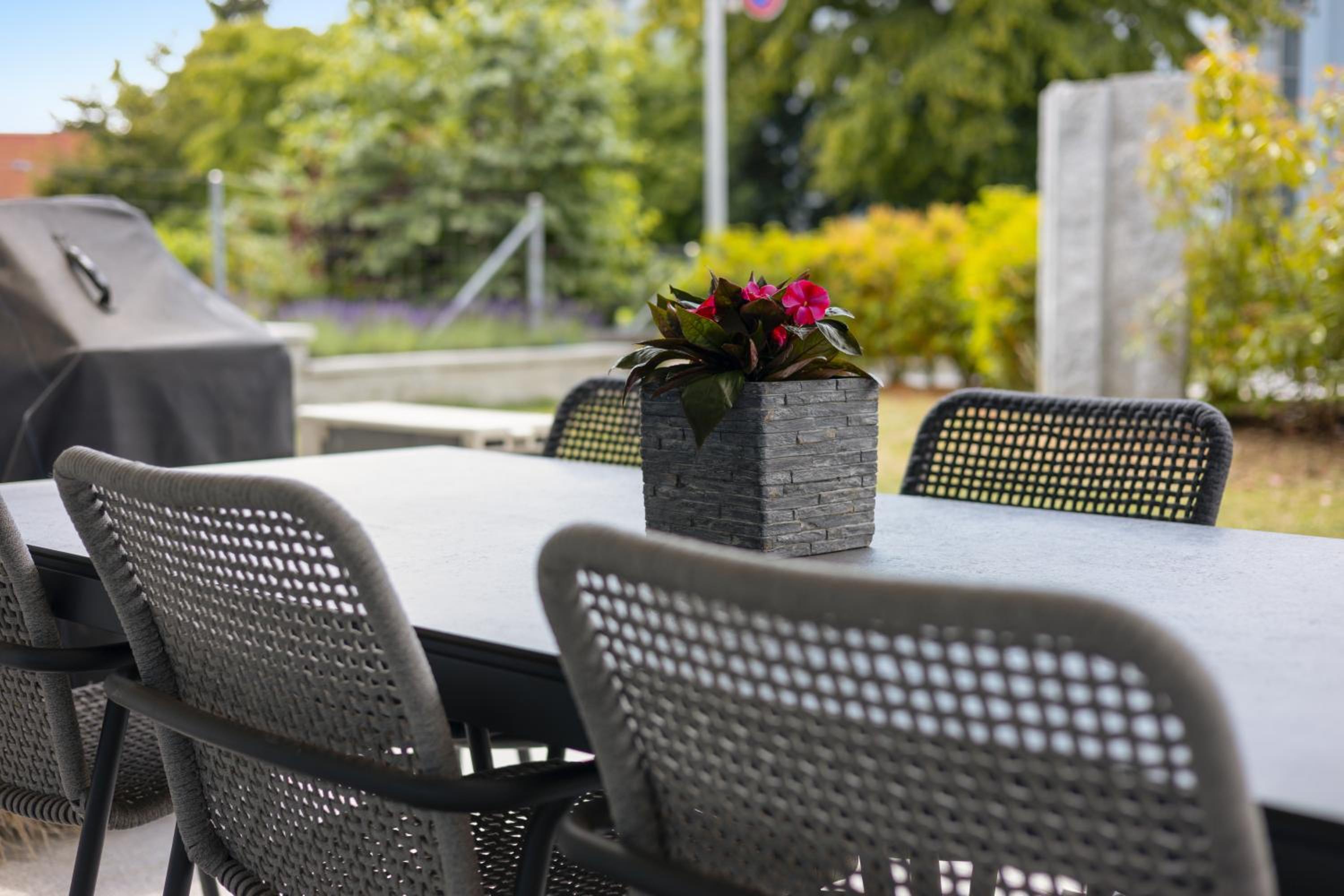 The R Apartment Zugerberg - EV Wallbox - Terrasse