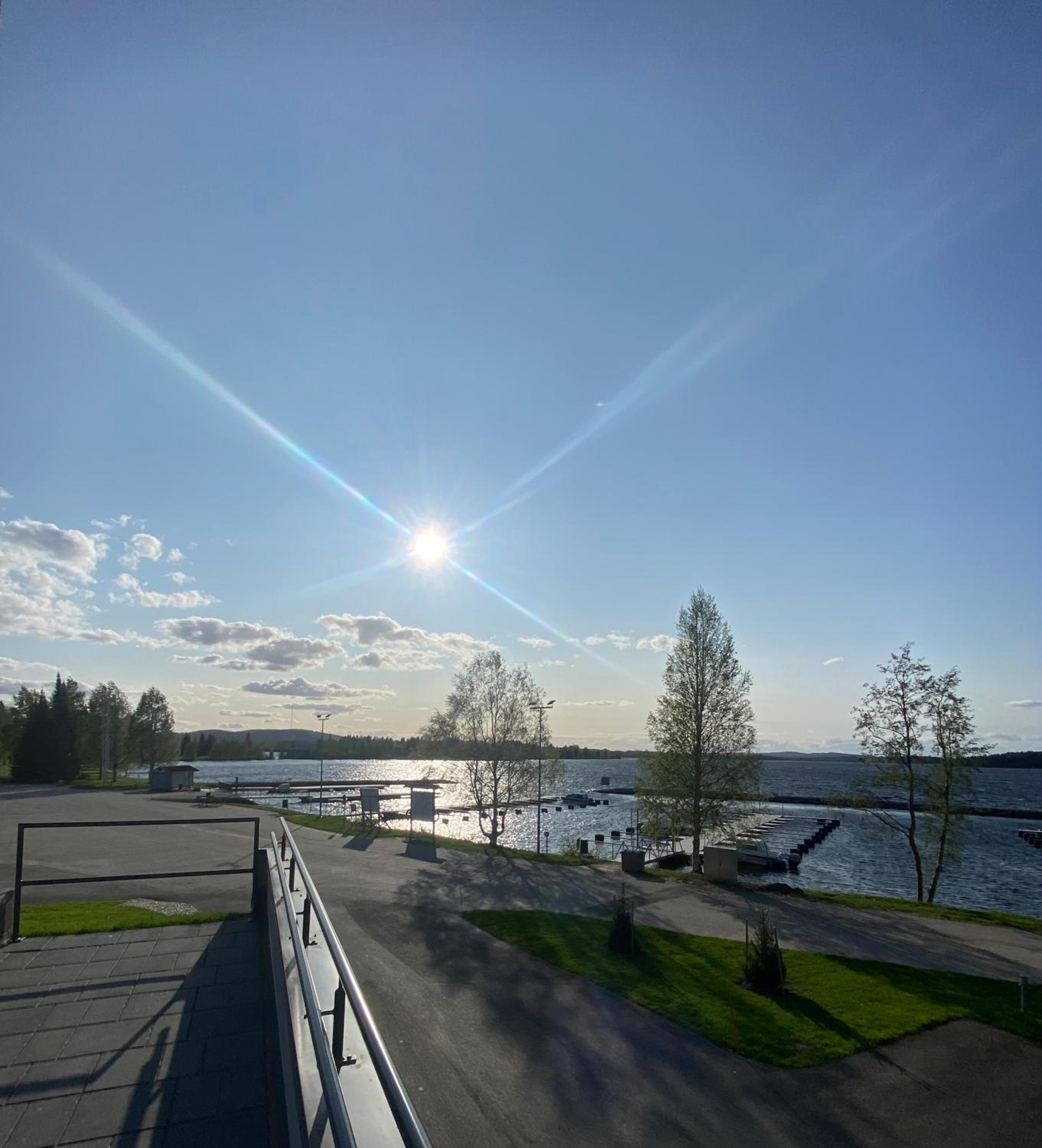 Tyylikäs saunallinen huoneisto Sotkamon satamassa