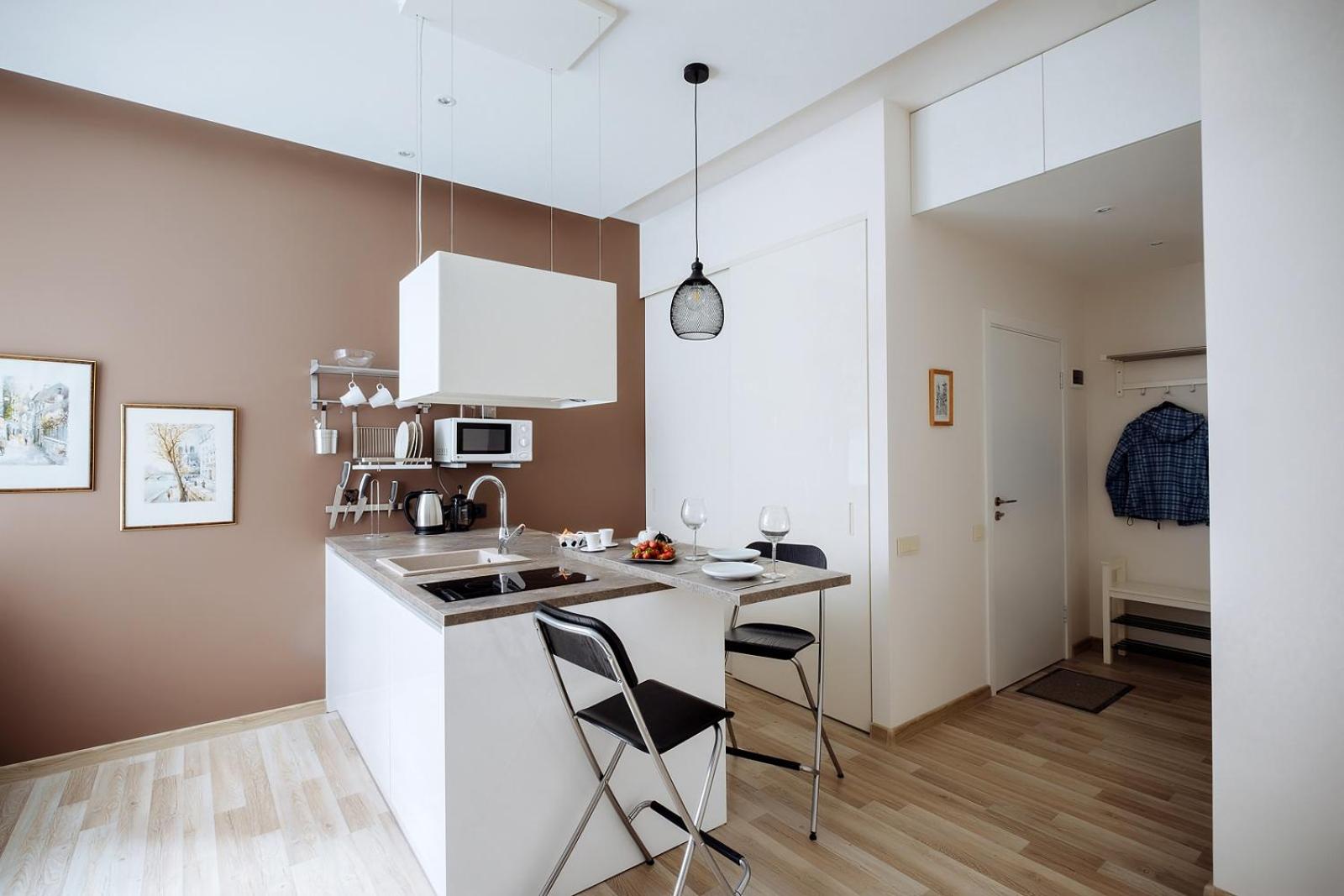 New stylish studio in the center