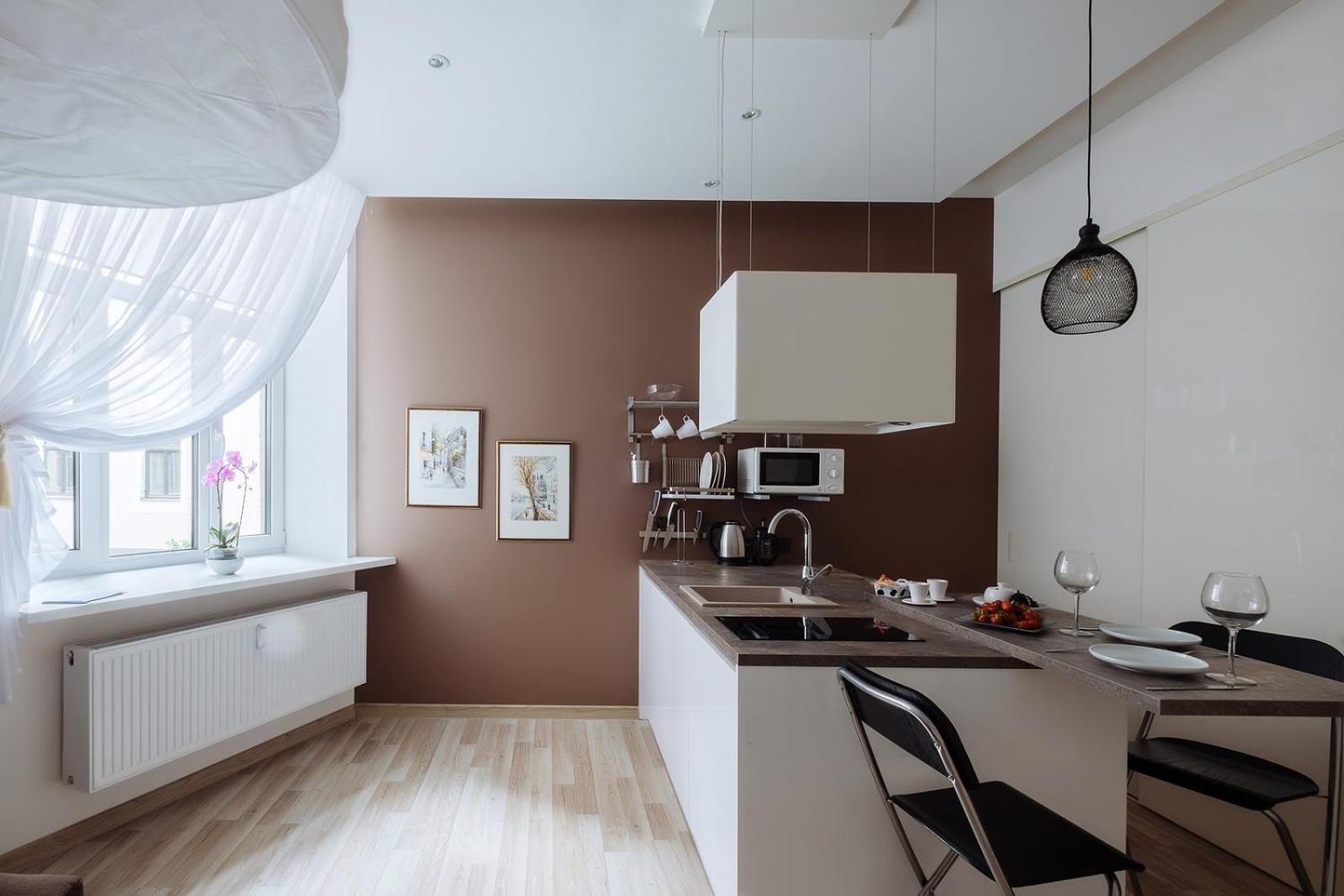 New stylish studio in the center