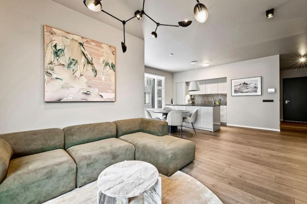 Private Lux 2BR & 2BA City Center with Free Parking - main view