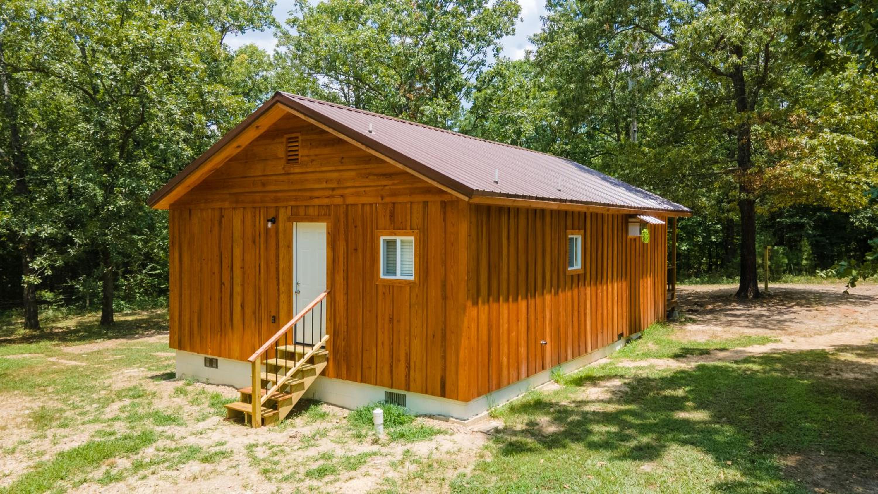 Halfmoon Hideaway-Cozy 2 bdr cabin Mena AR