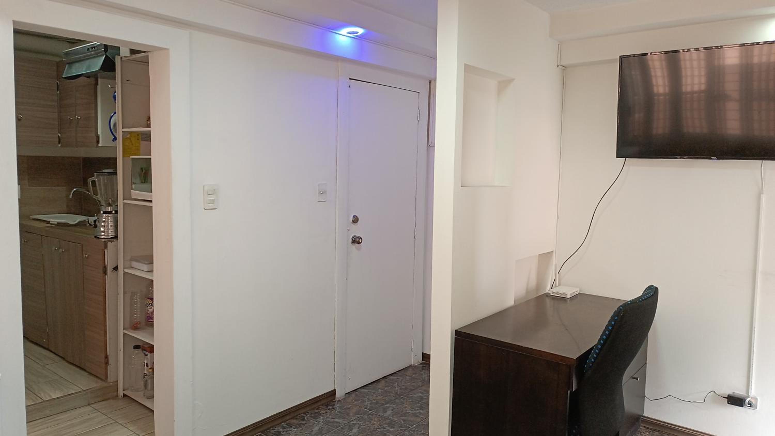 Minidepartamento central y amoblado