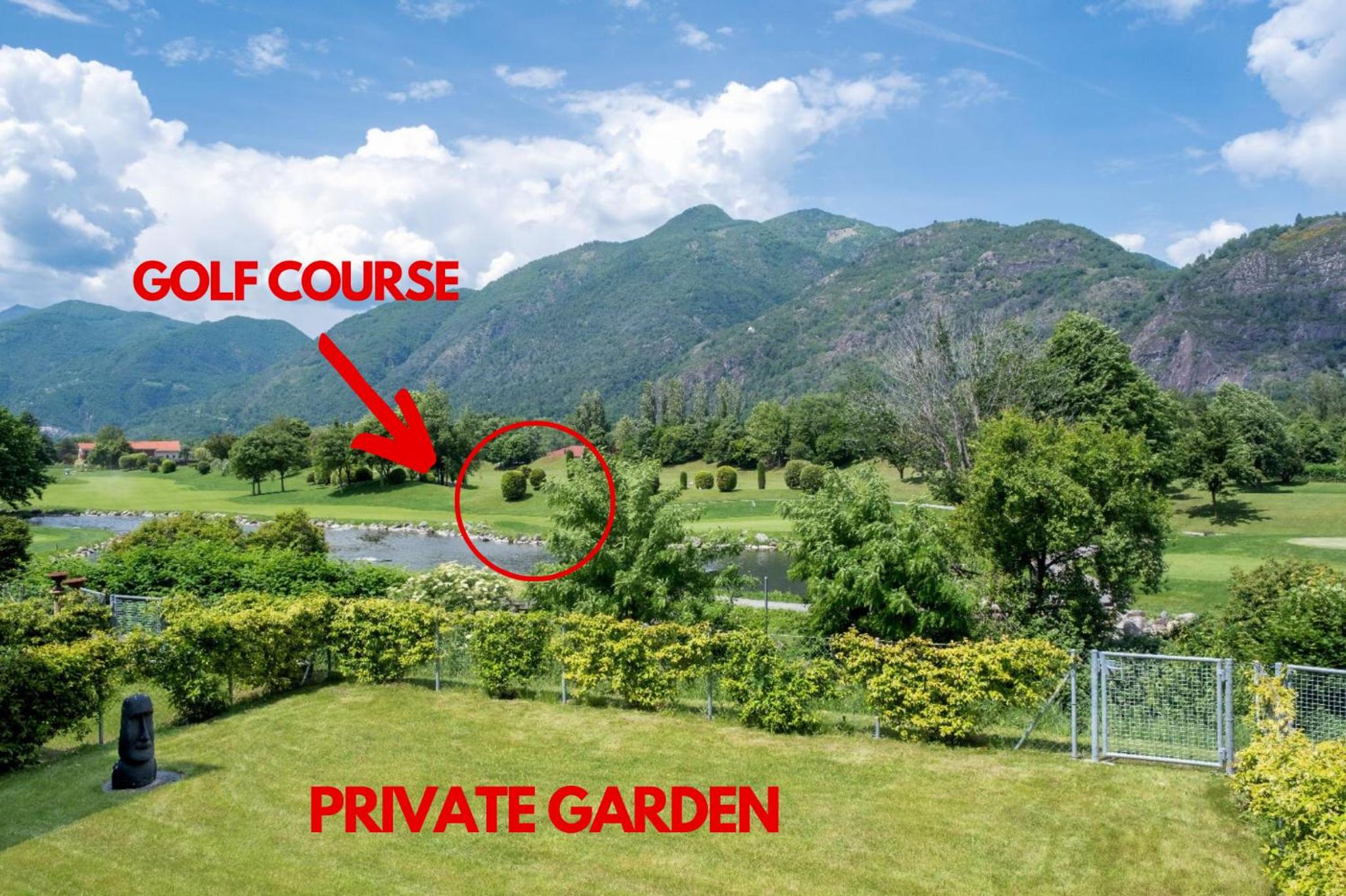 [Free parking-Golf-Garden]