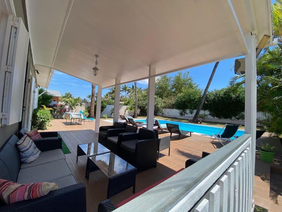 Villa Laurier Rose avec piscine proche lagon de La Saline