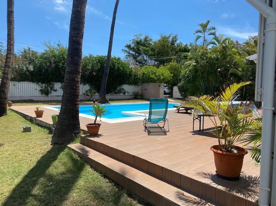 Villa Laurier Rose avec piscine proche lagon de La Saline