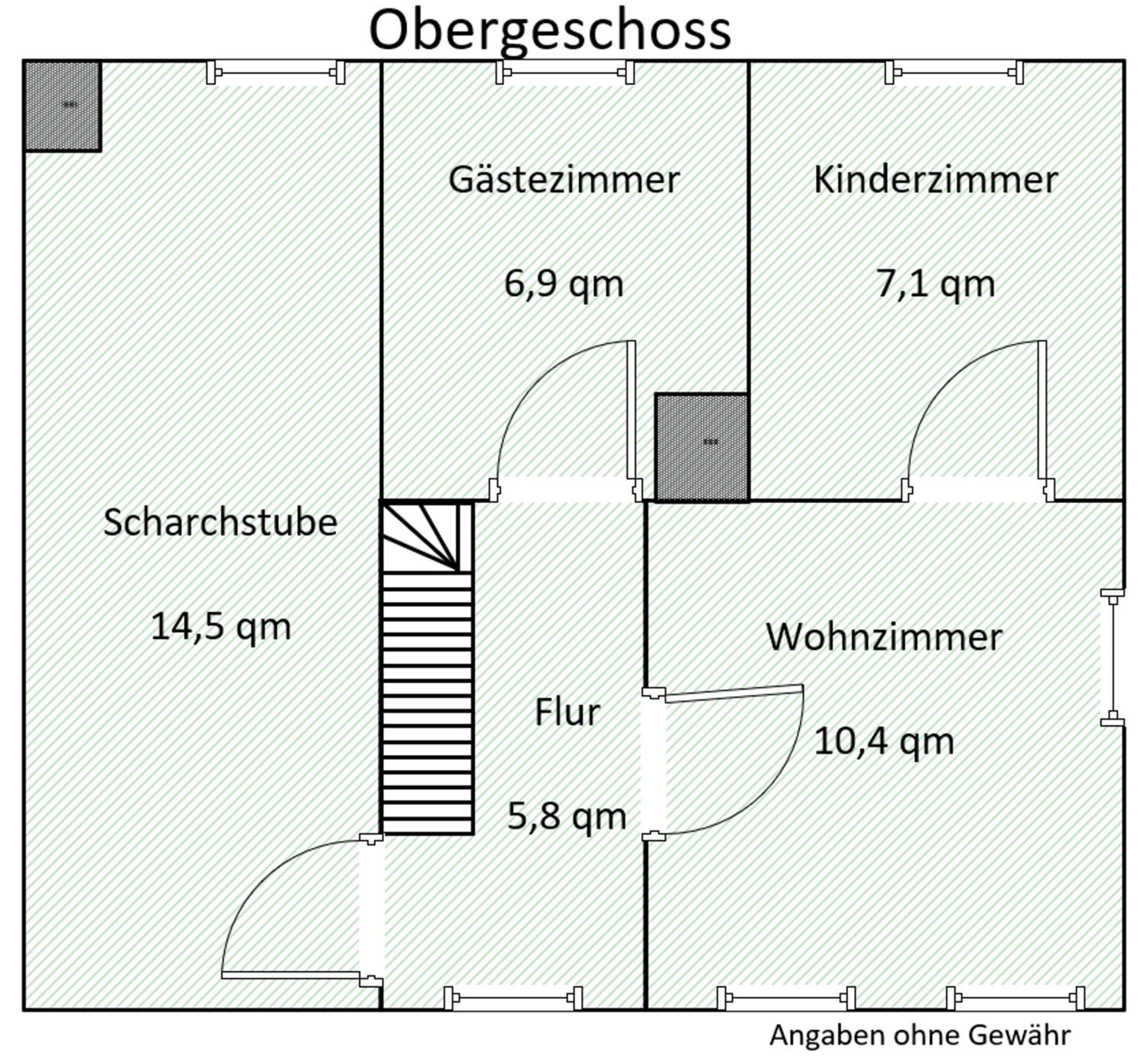 Ferienhaus Zur kleinen Hummel 5 DTV-Sterne