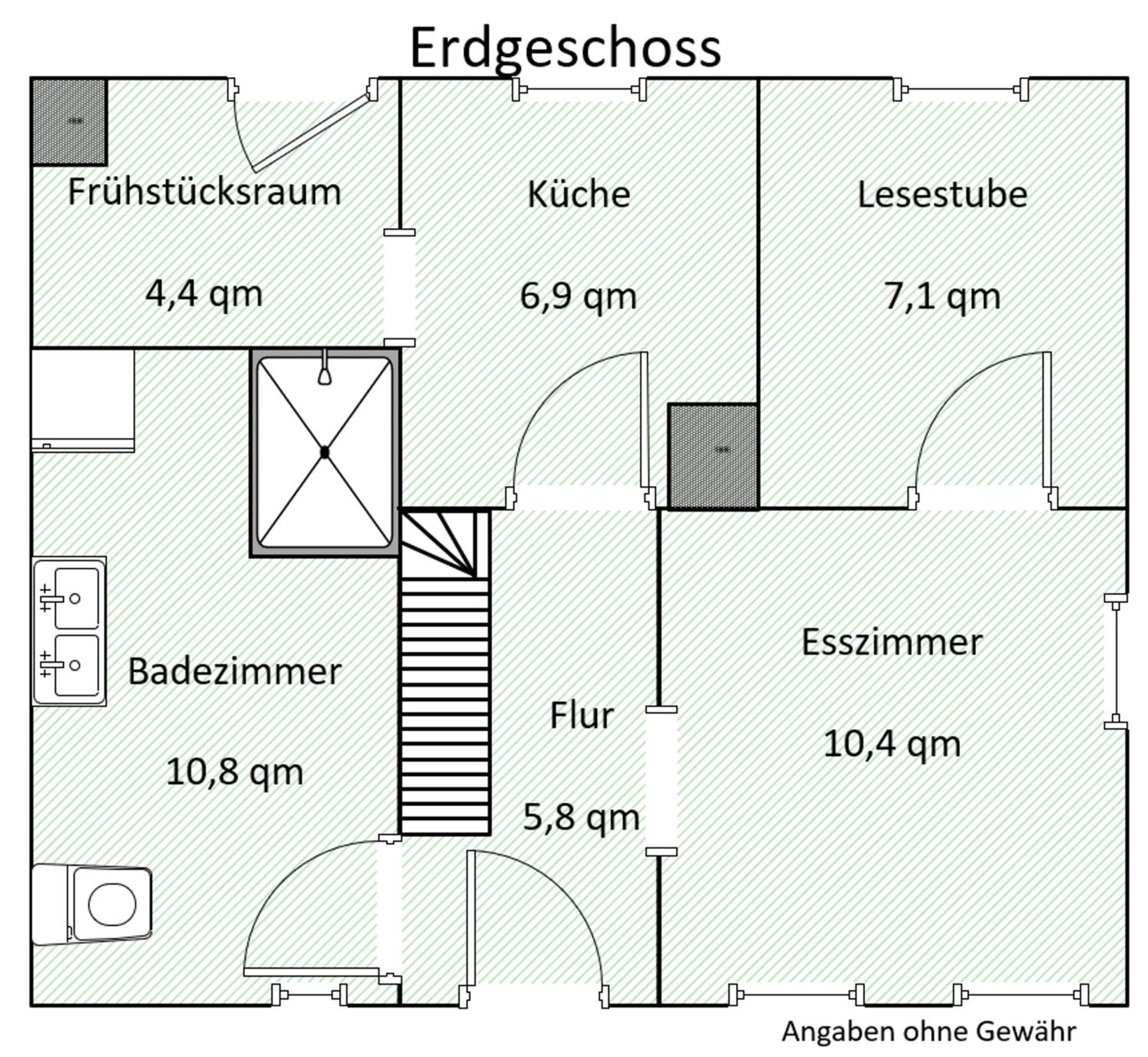 Ferienhaus Zur kleinen Hummel 5 DTV-Sterne