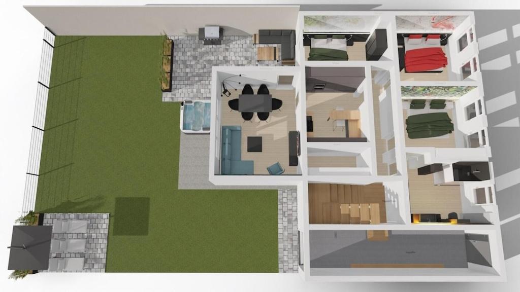 Stilapartment Oasis 1 #Whirlpool saisonal