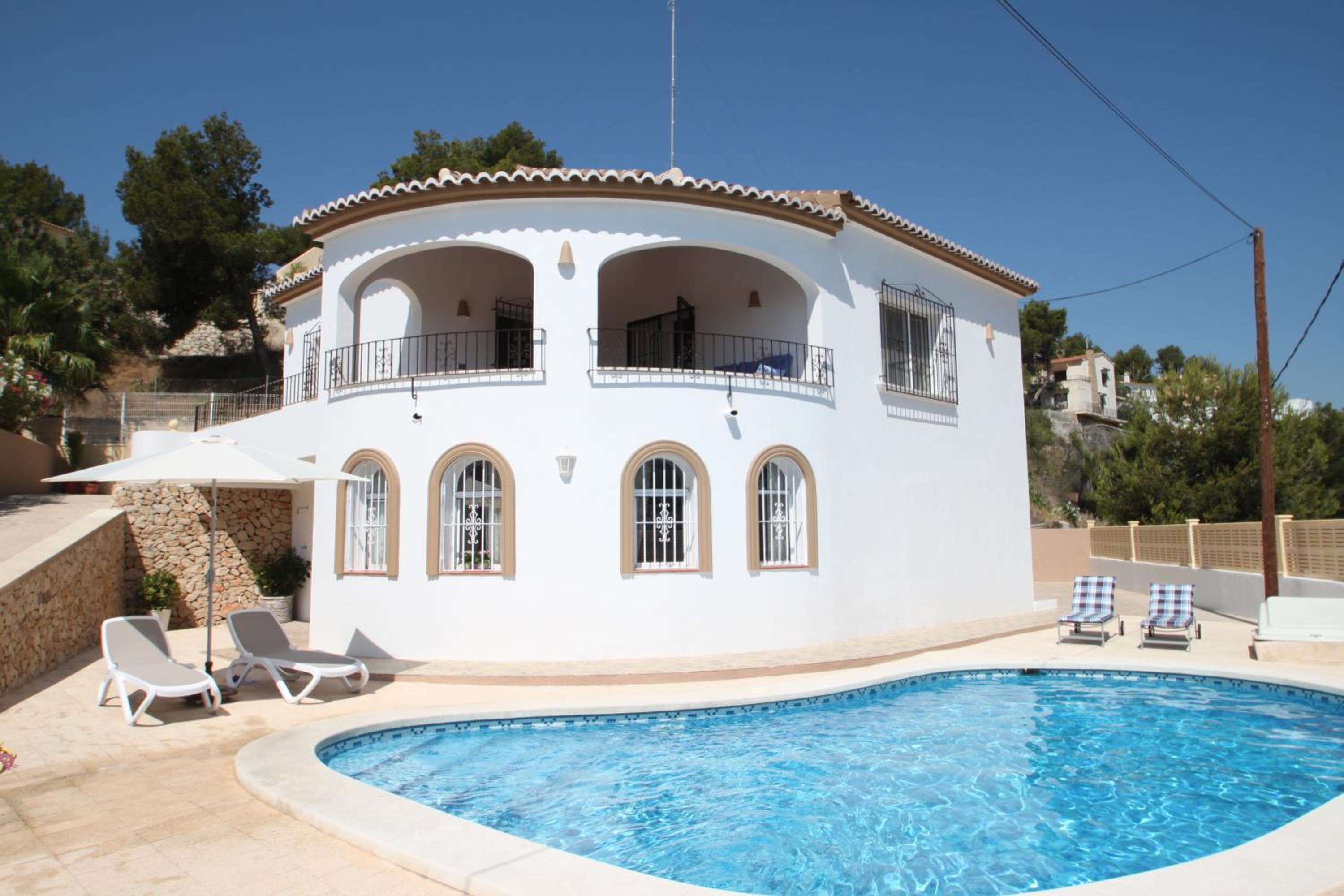 Villablanc - holiday home with private swimming pool in Benissa view 2