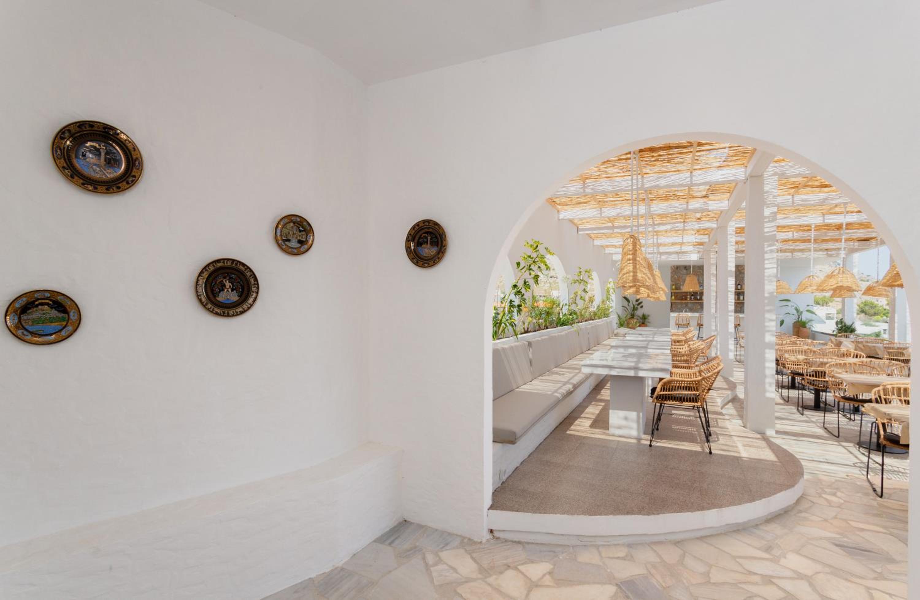outdoor BBQ area