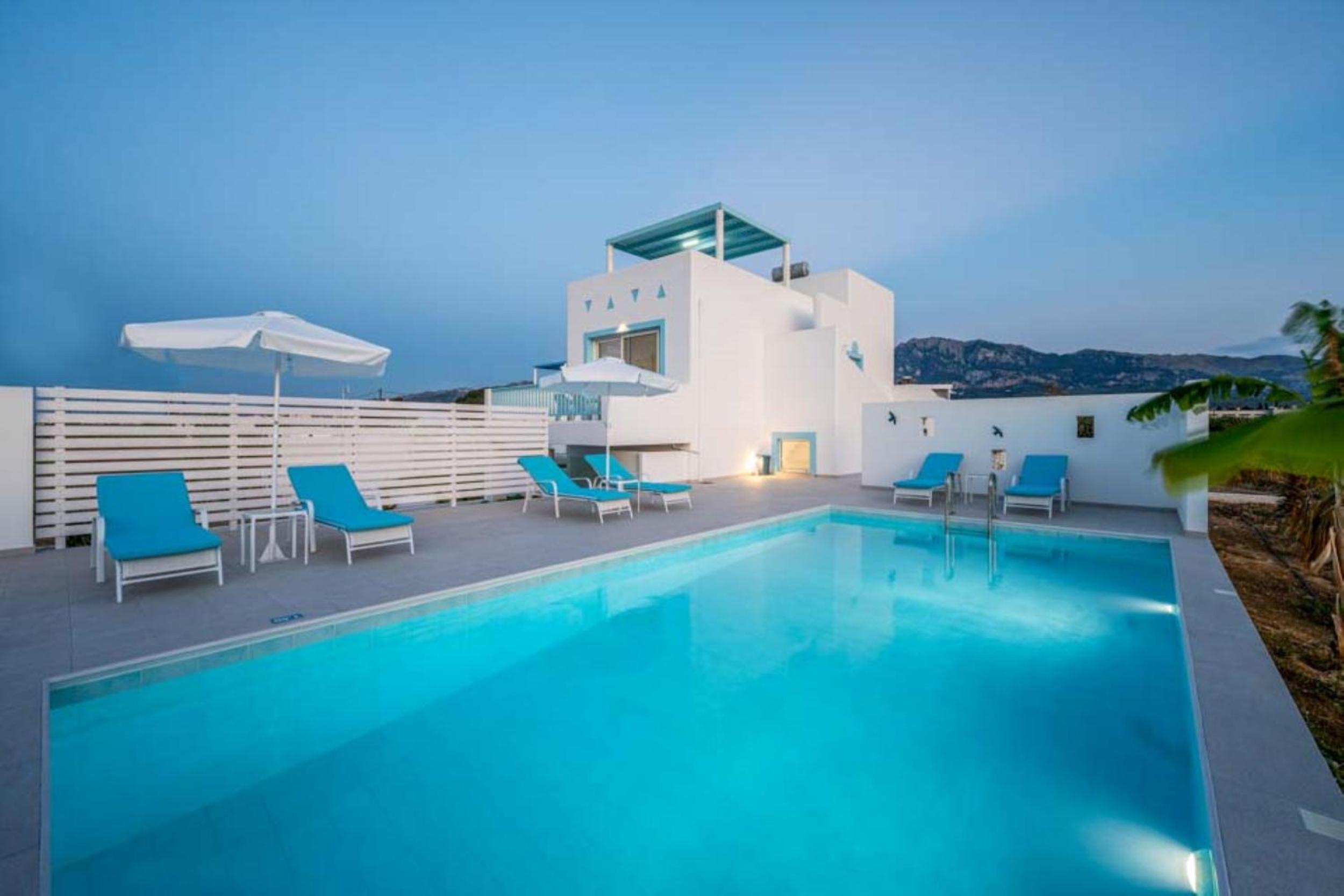 Xenos Villa 6 with a Private pool near the sea view 2