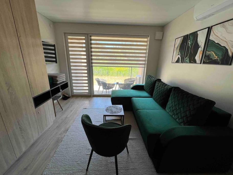 Modern & cozy studio with patio “Prie Juros” view 2