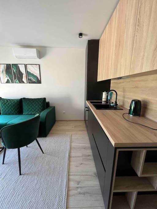 Modern & cozy studio with patio “Prie Juros” view 5