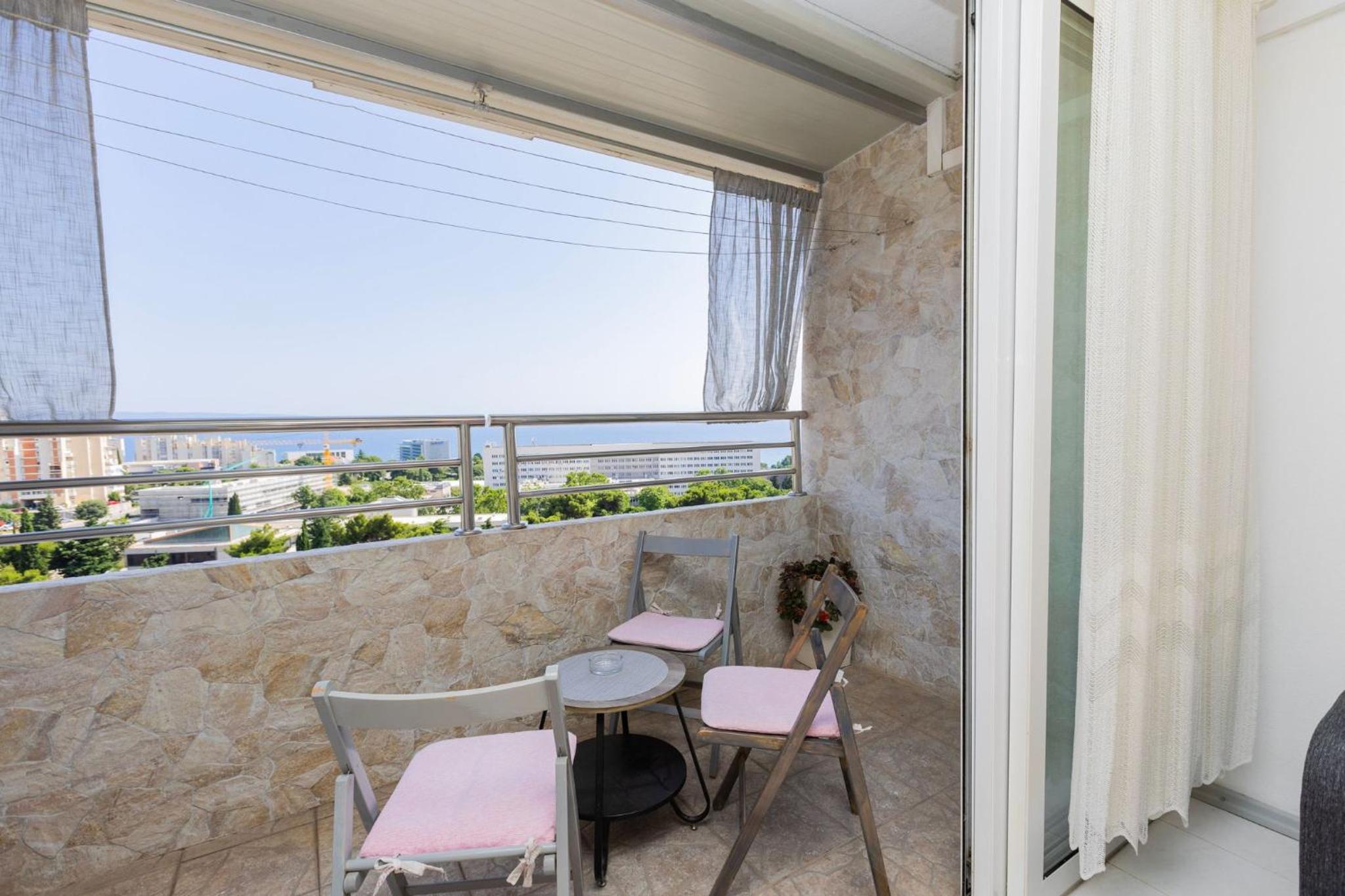 Apartment Gaga Split - sea view en Split — balance & terrace