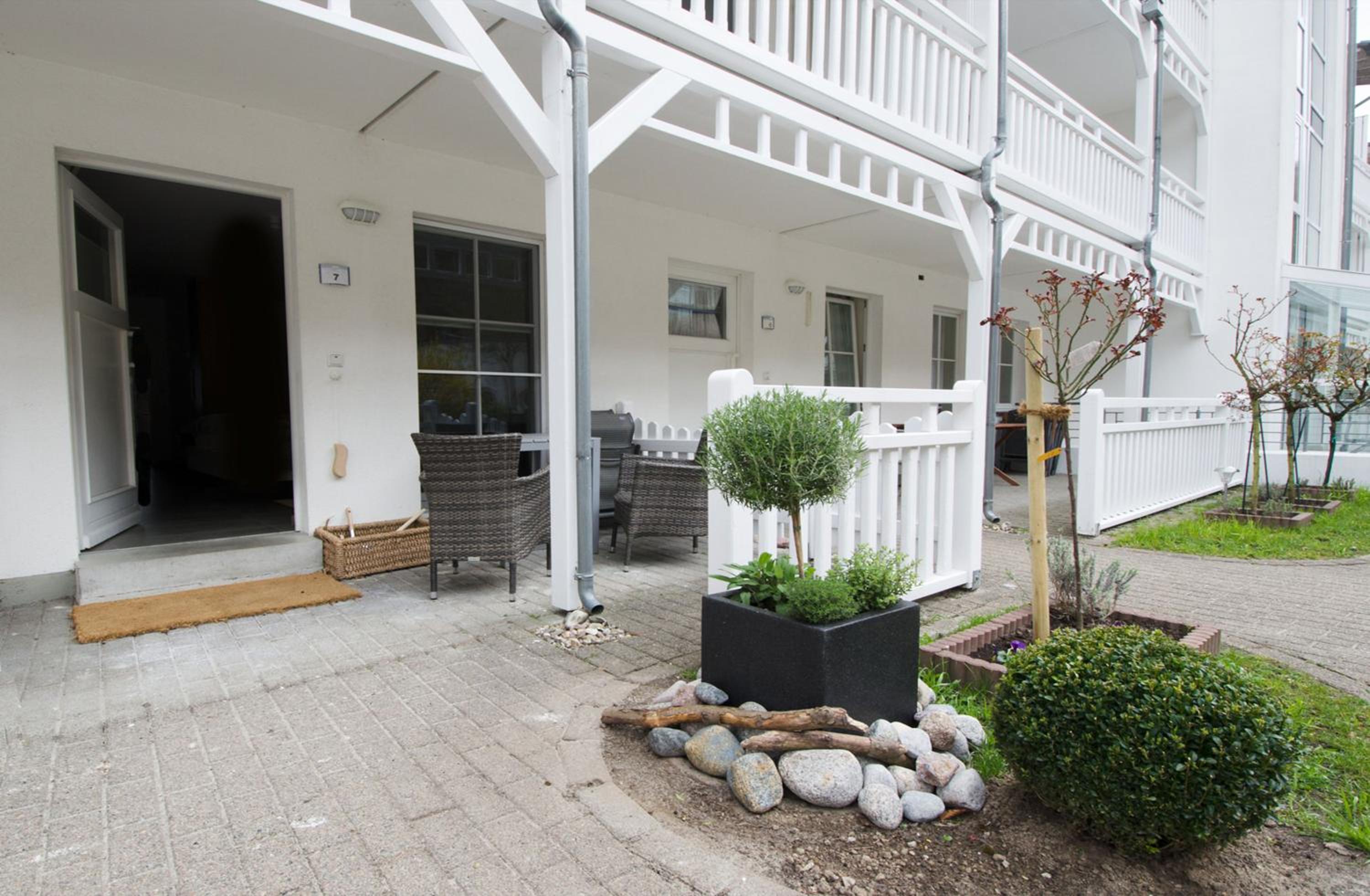 Seeschloss Binz Apartment 7 nur 2 Minuten zum Strand mit Meerblick