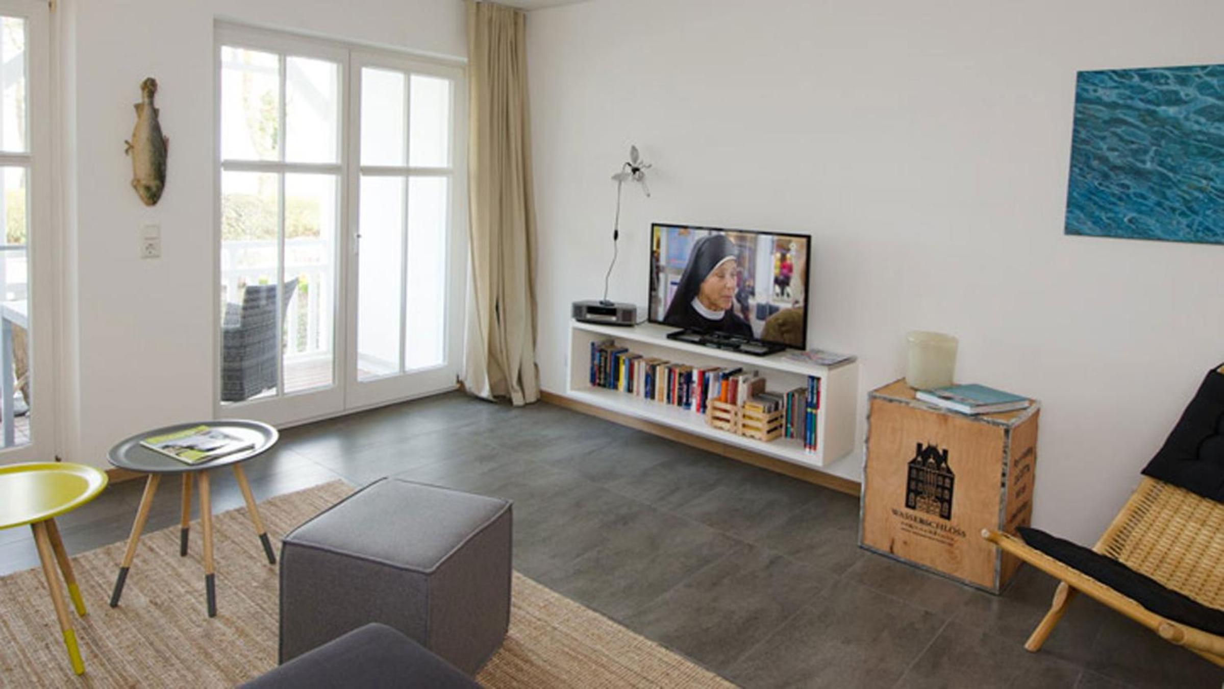 Seeschloss Binz Apartment 7 nur 2 Minuten zum Strand mit Meerblick