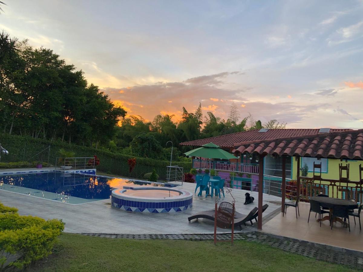 outdoor BBQ area