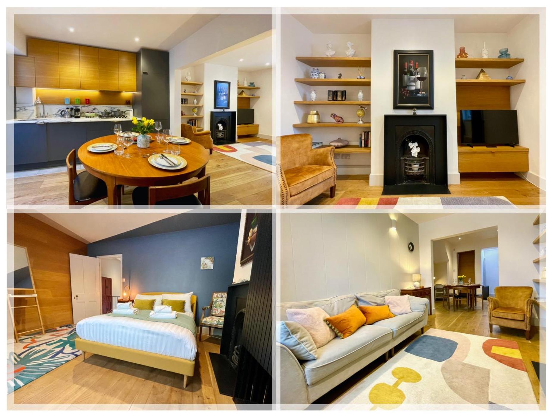 Stylish 2-bedroom Townhouse next to Brighton Station