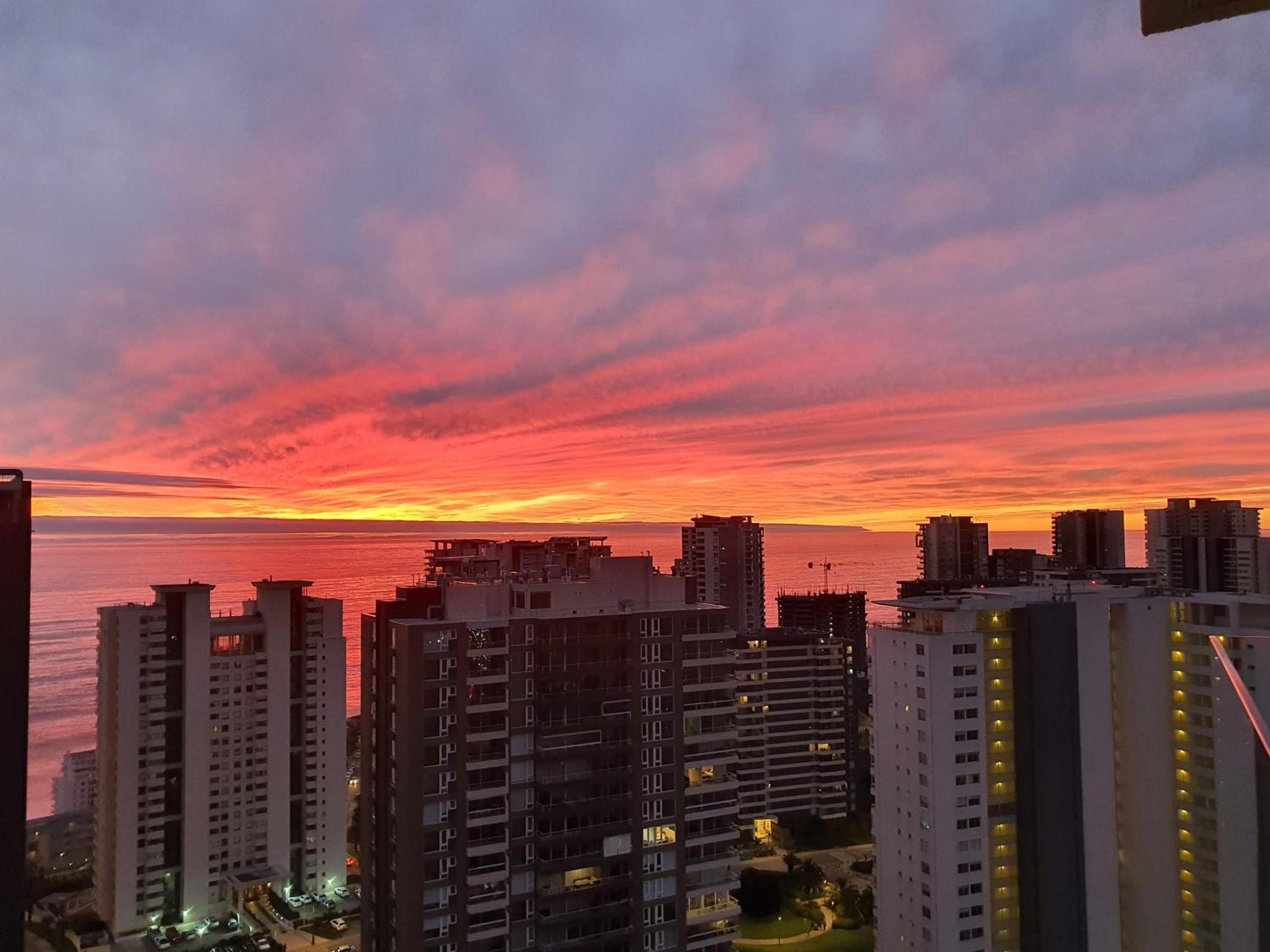 Hermoso depto en Costa de Montemar, Vista al mar