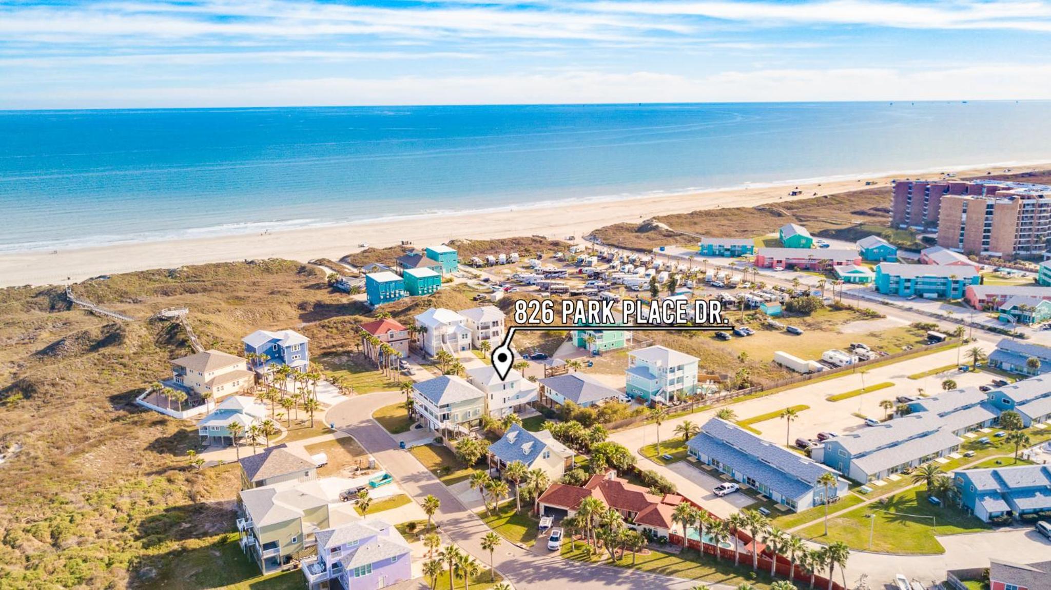 Gone Coastal! Beachfront home across from Boardwalk to the beach! view 2