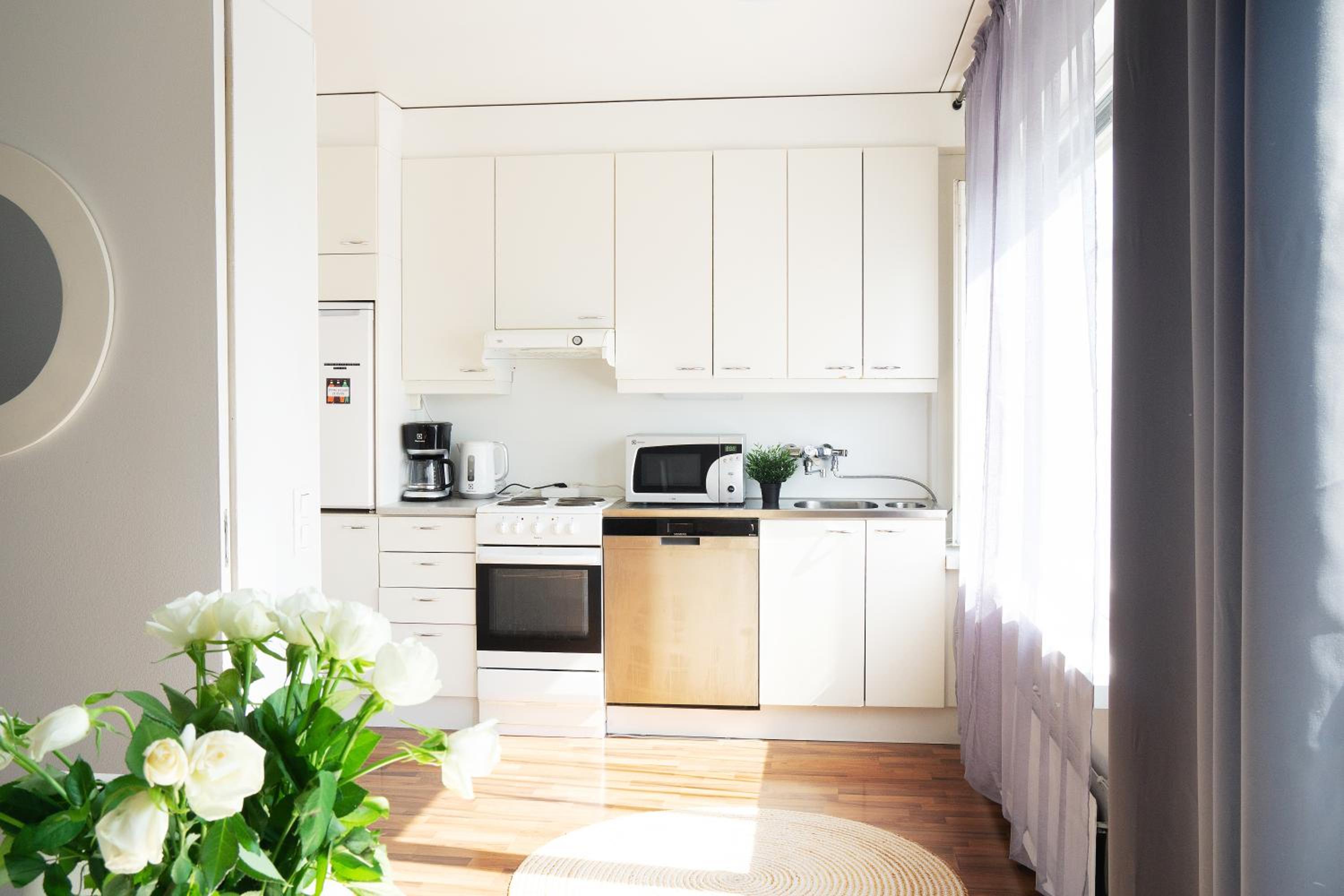 Oulu city center 4-room apartment Parking