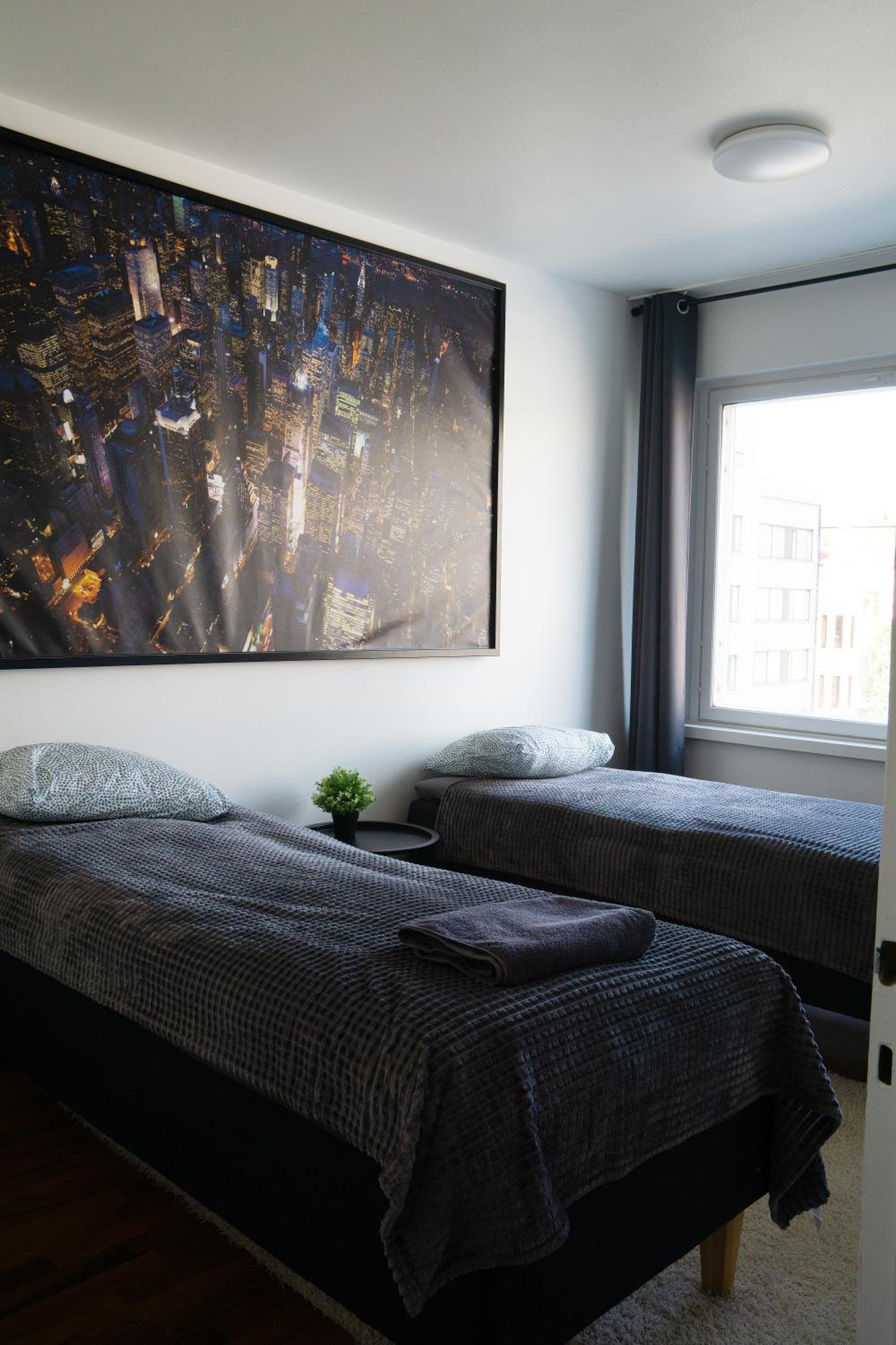 Oulu city center 4-room apartment Parking