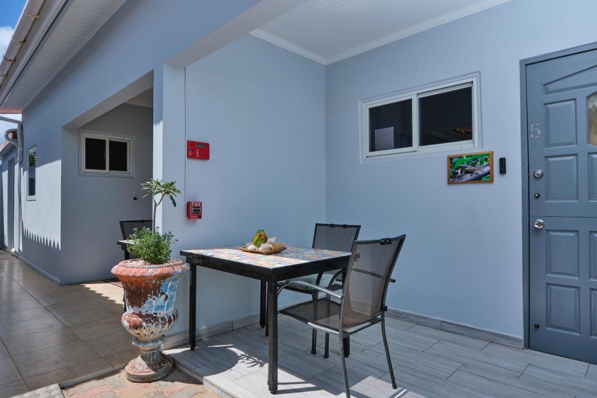 outdoor BBQ area