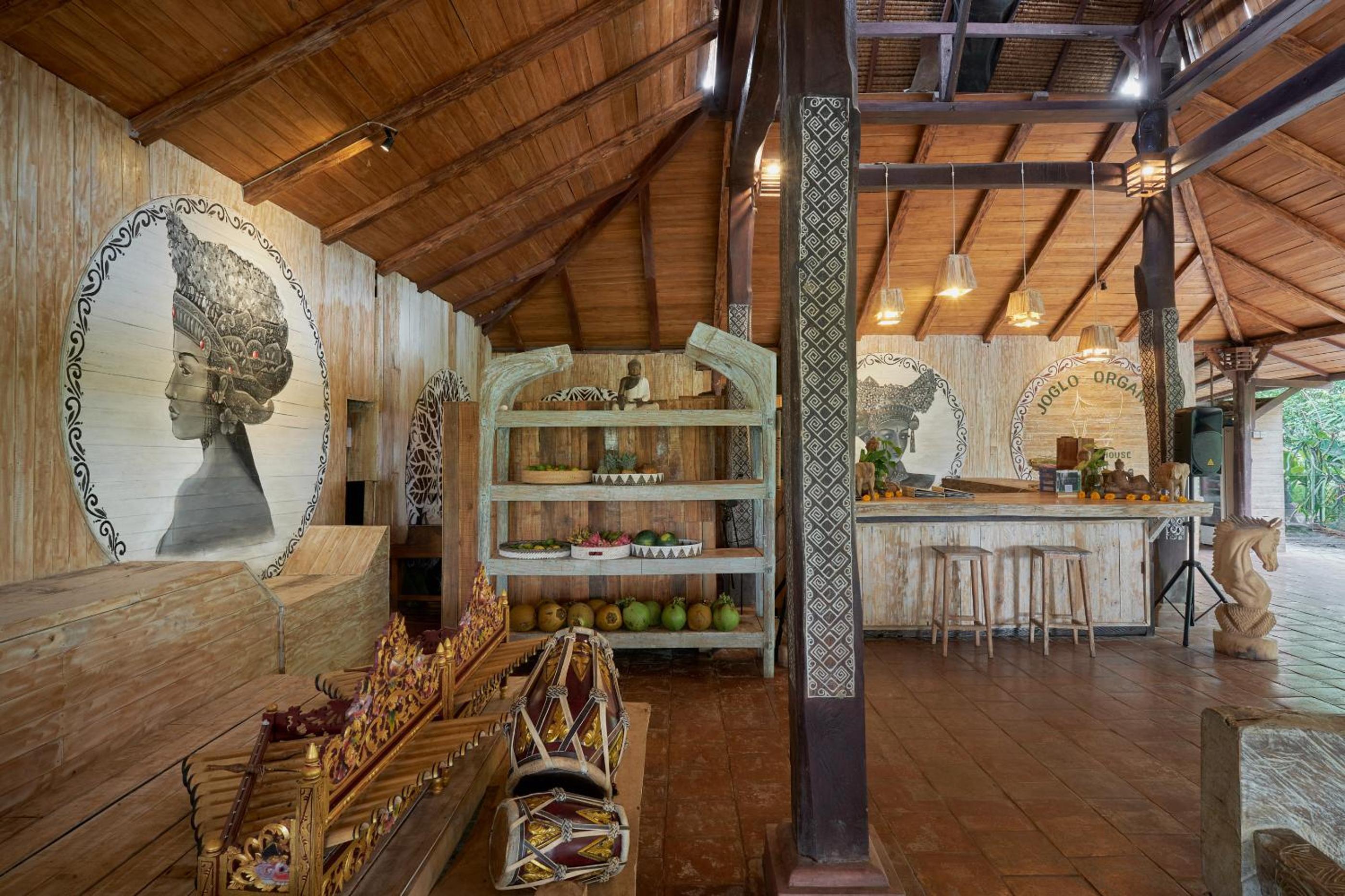 Joglo Organik Ubud view 2