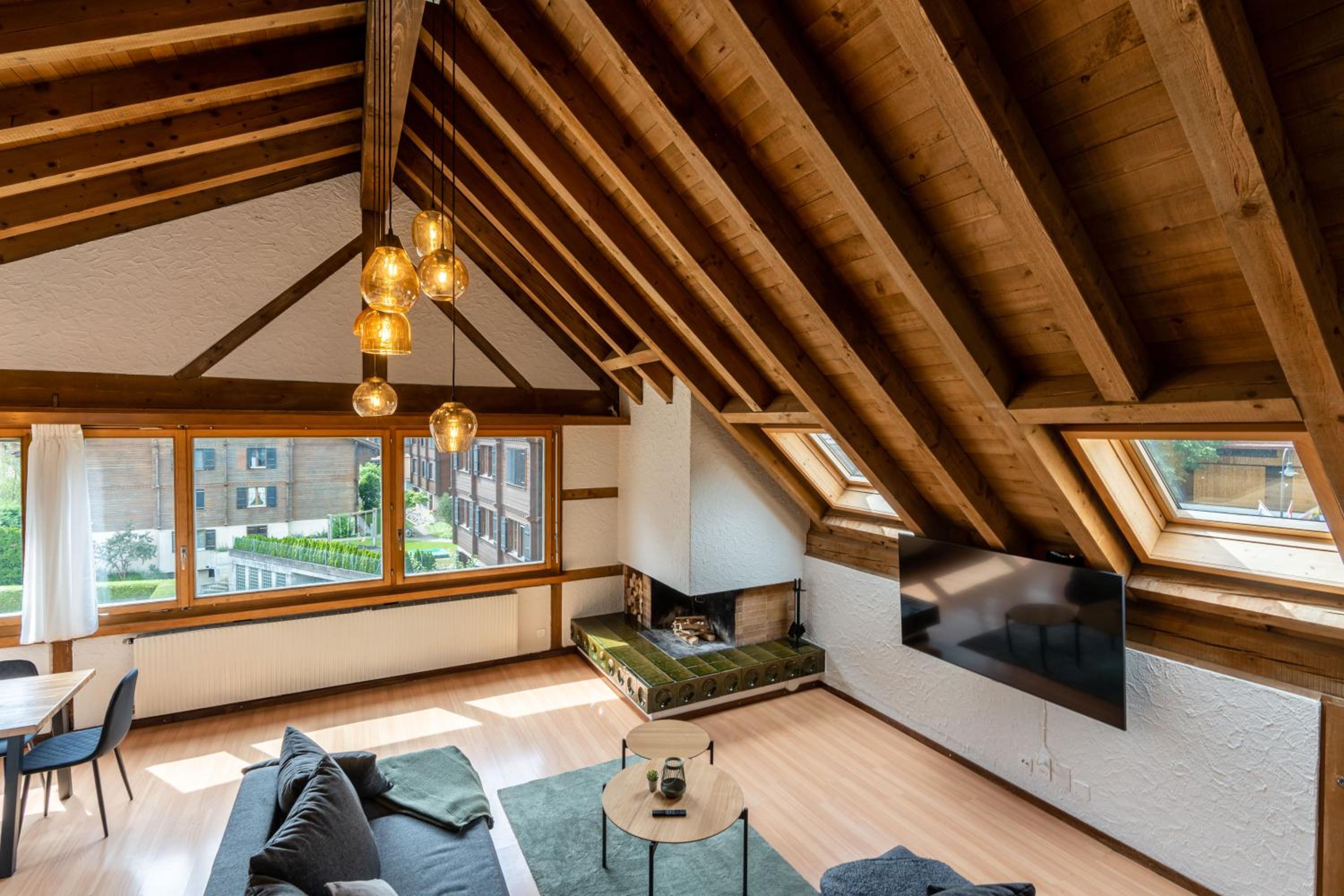 Jungfrau-View Apartment, terrace & free parking