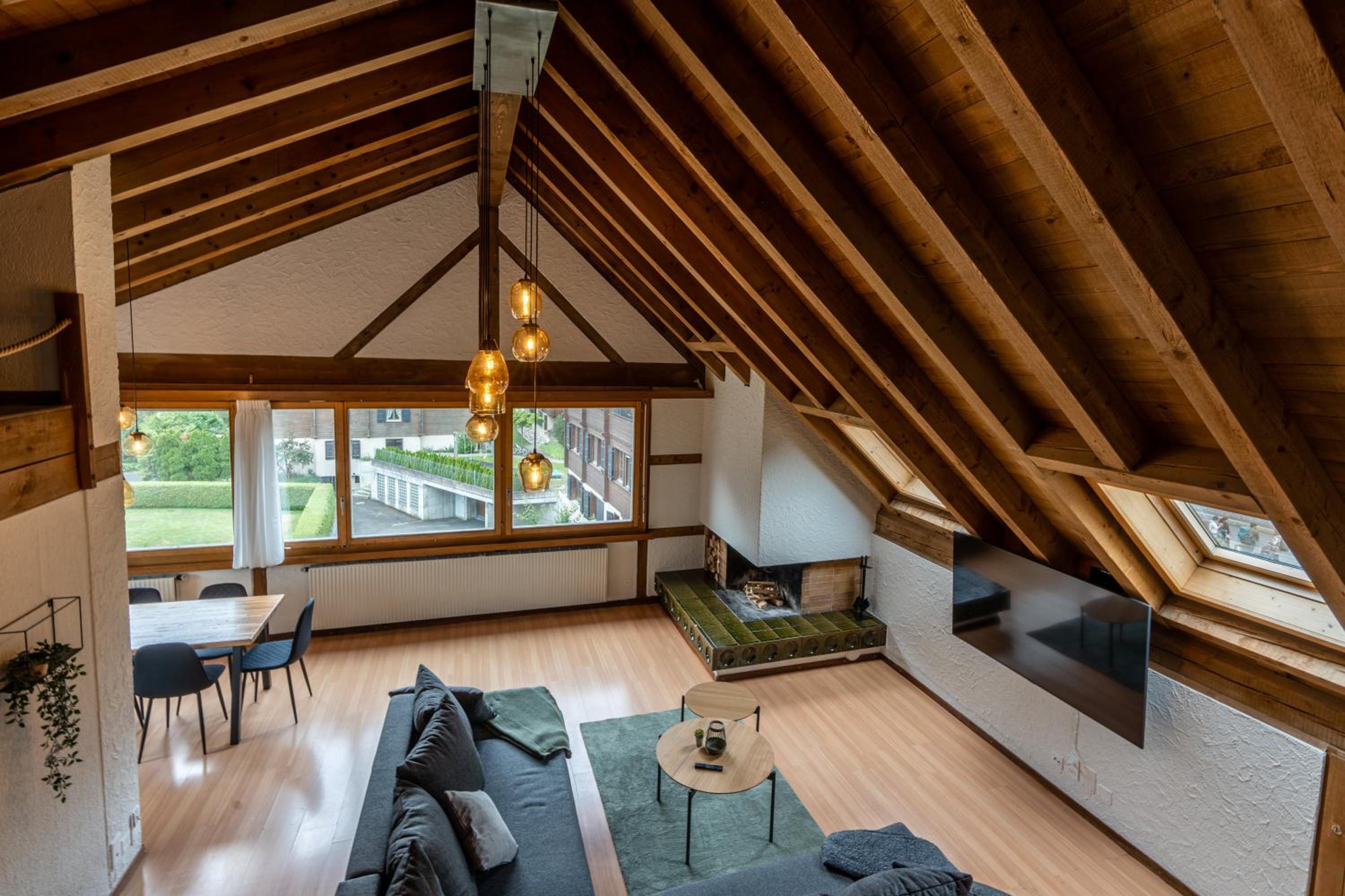 Jungfrau-View Apartment, terrace & free parking