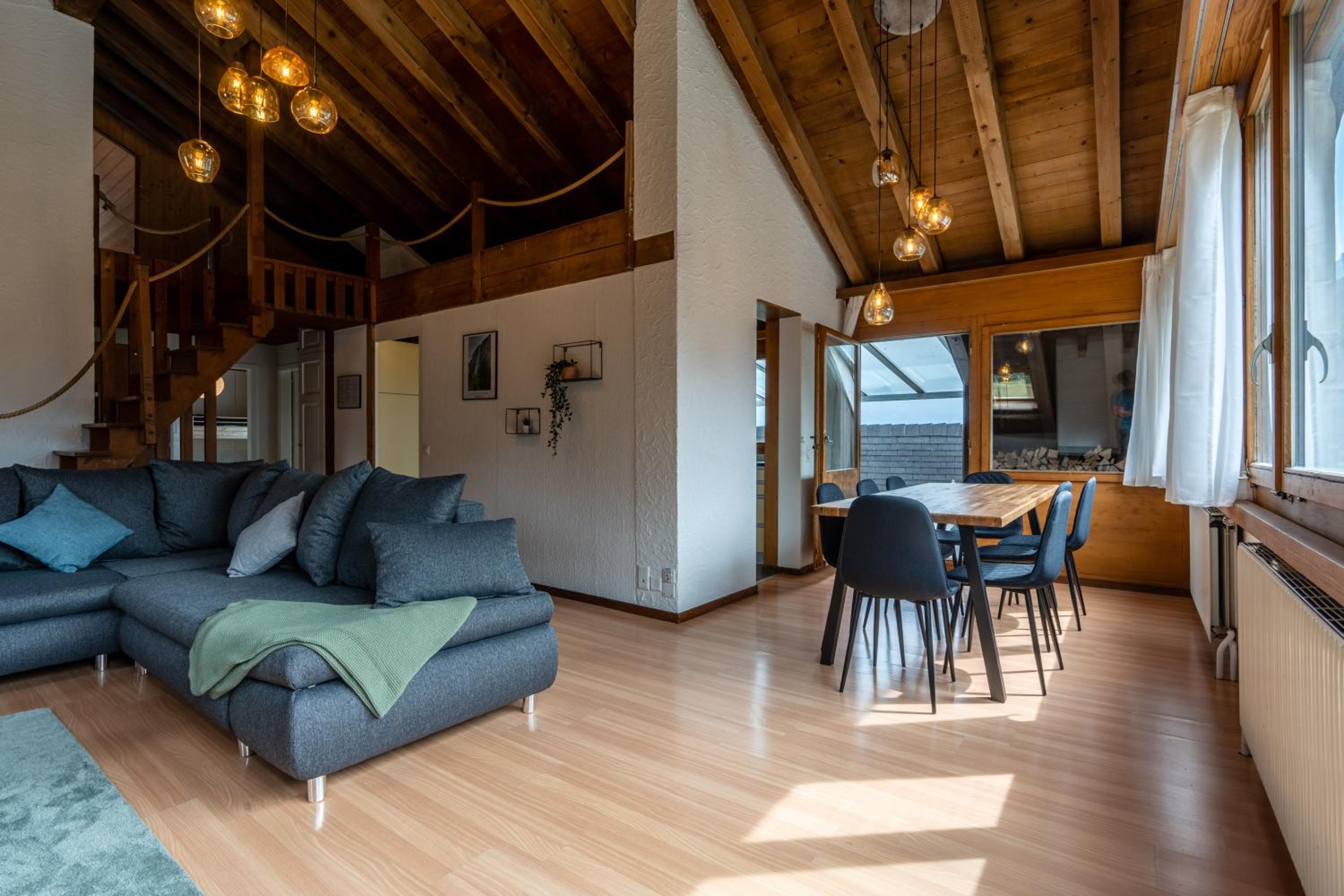Jungfrau-View Apartment, terrace & free parking