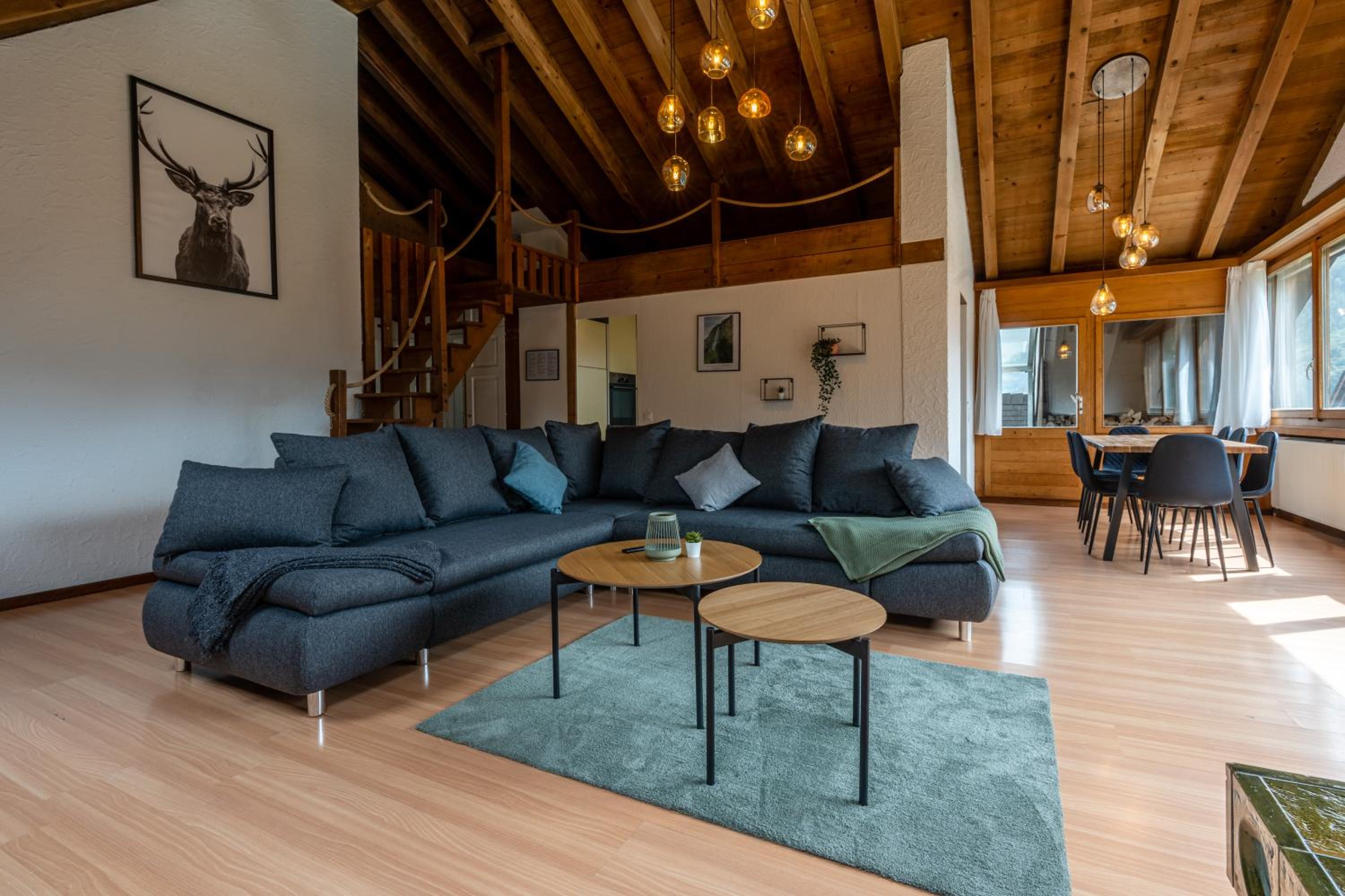 Jungfrau-View Apartment, terrace & free parking