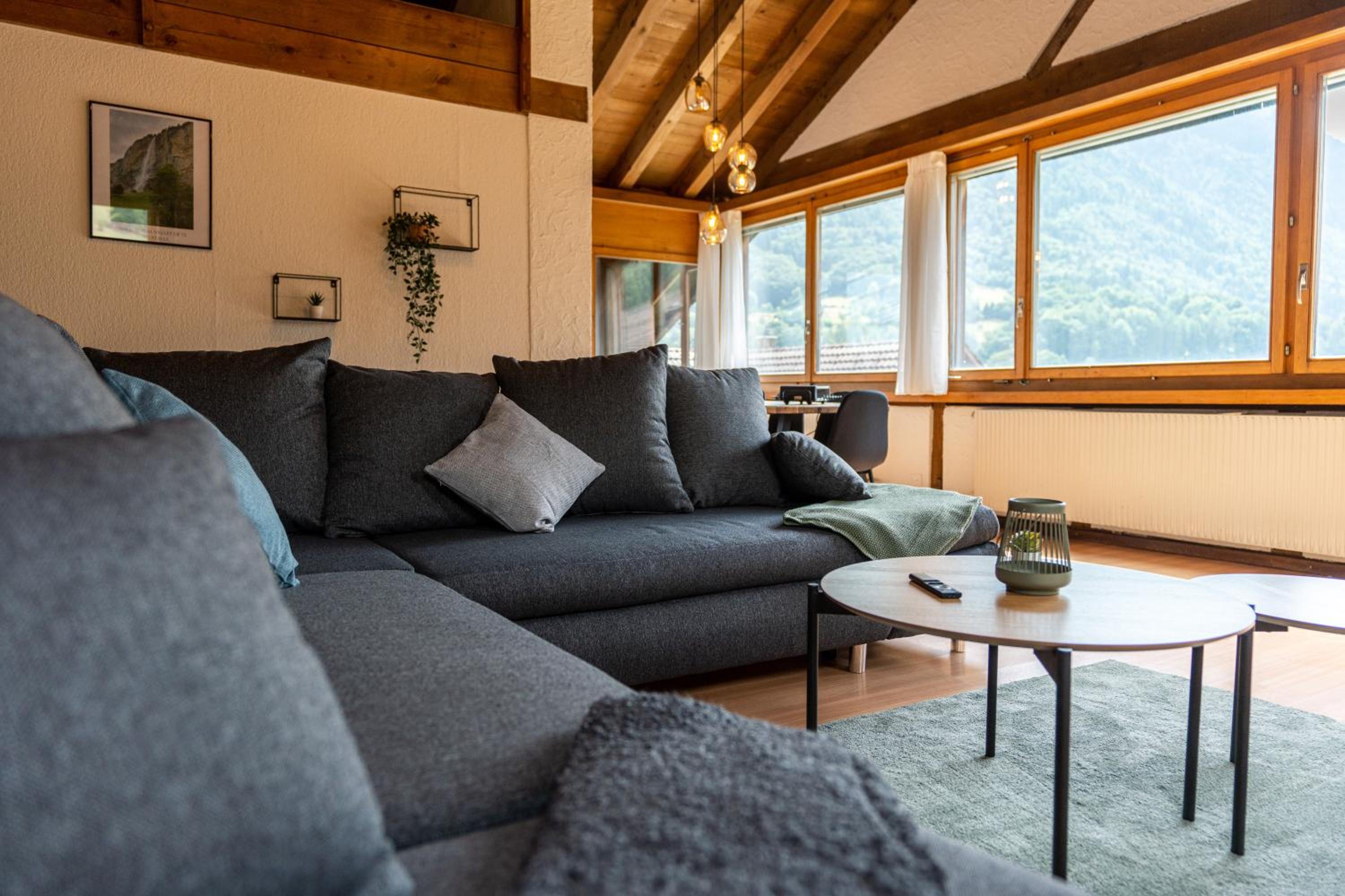 Jungfrau-View Apartment, terrace & free parking